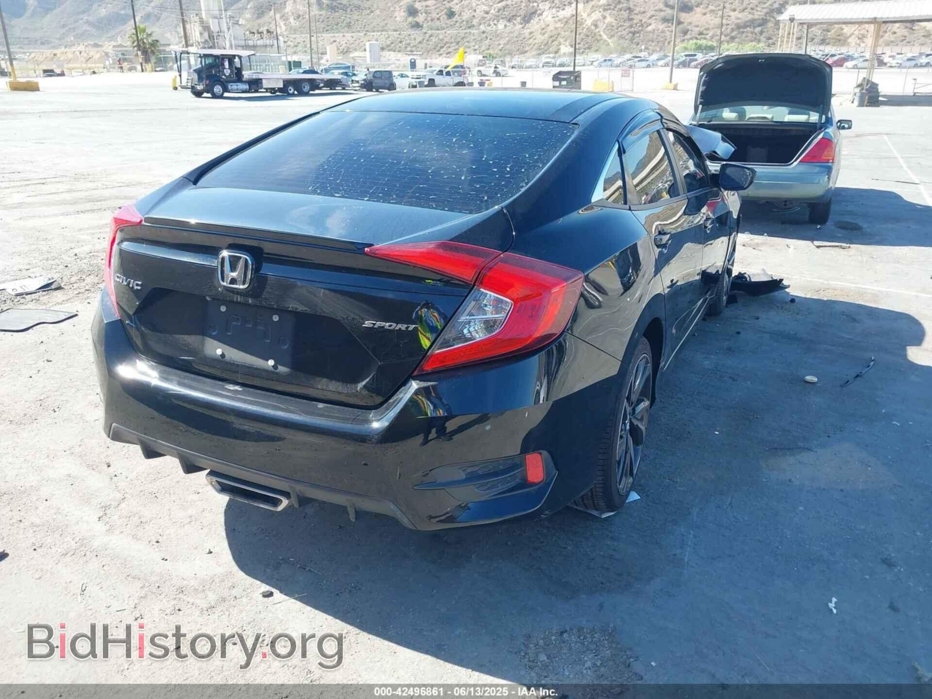 2019 HONDA CIVIC - VIN: 2HGFC2F83KH543689 - Фото 4