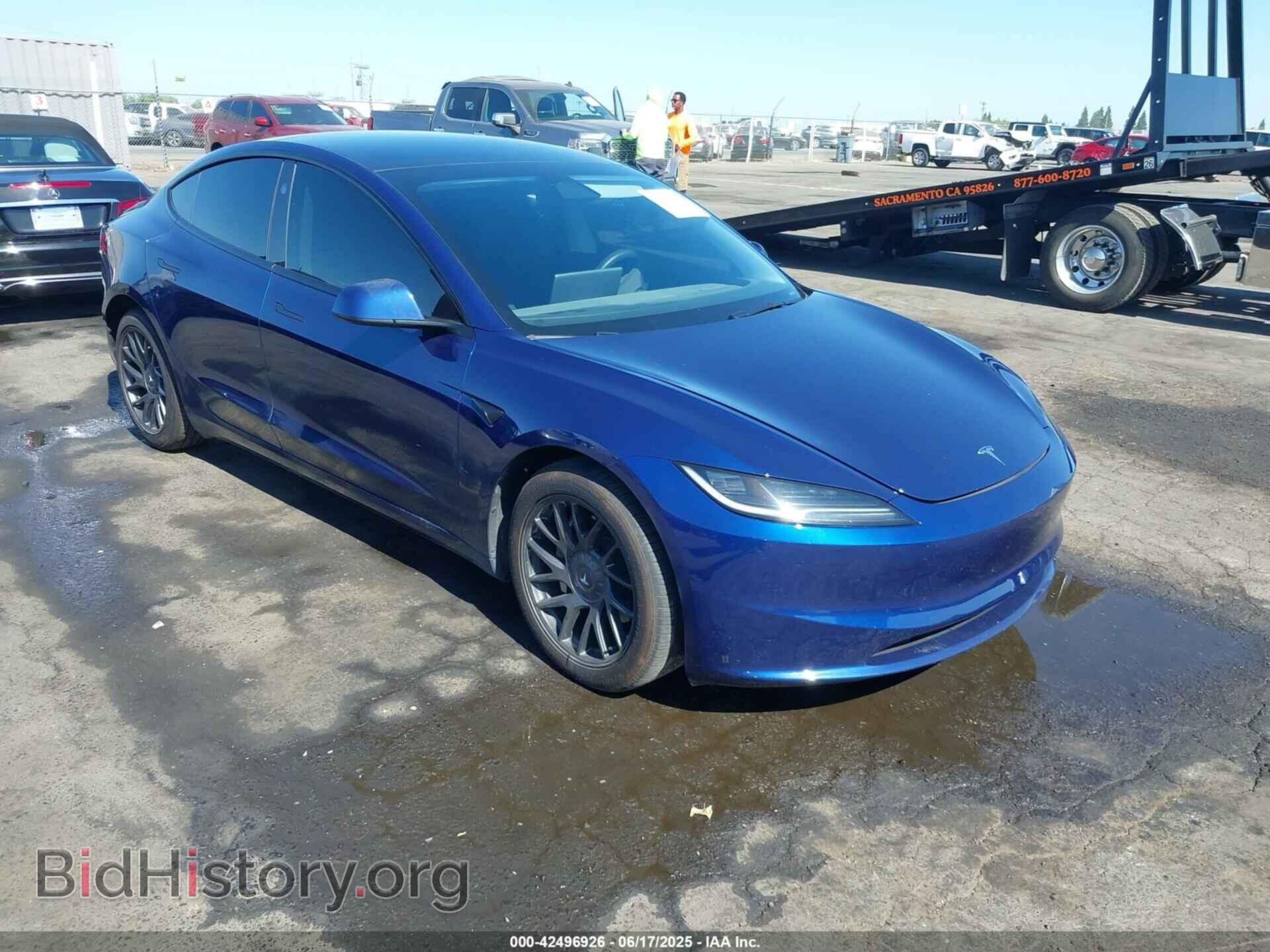 Фотография 5YJ3E1EB8RF738089 - TESLA MODEL 3 2024