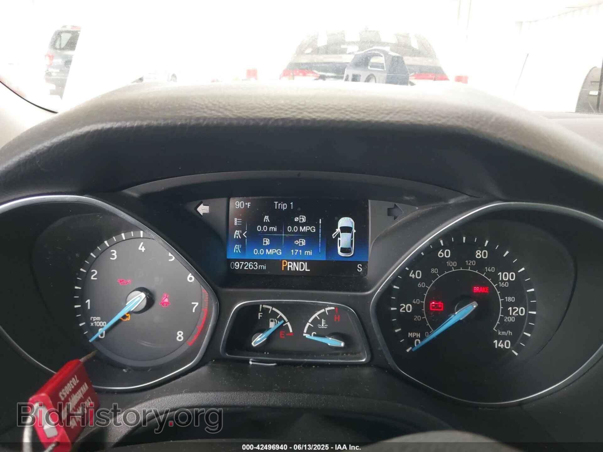 2017 FORD FOCUS - VIN: 1FADP3F2XHL342823 - Фото 7