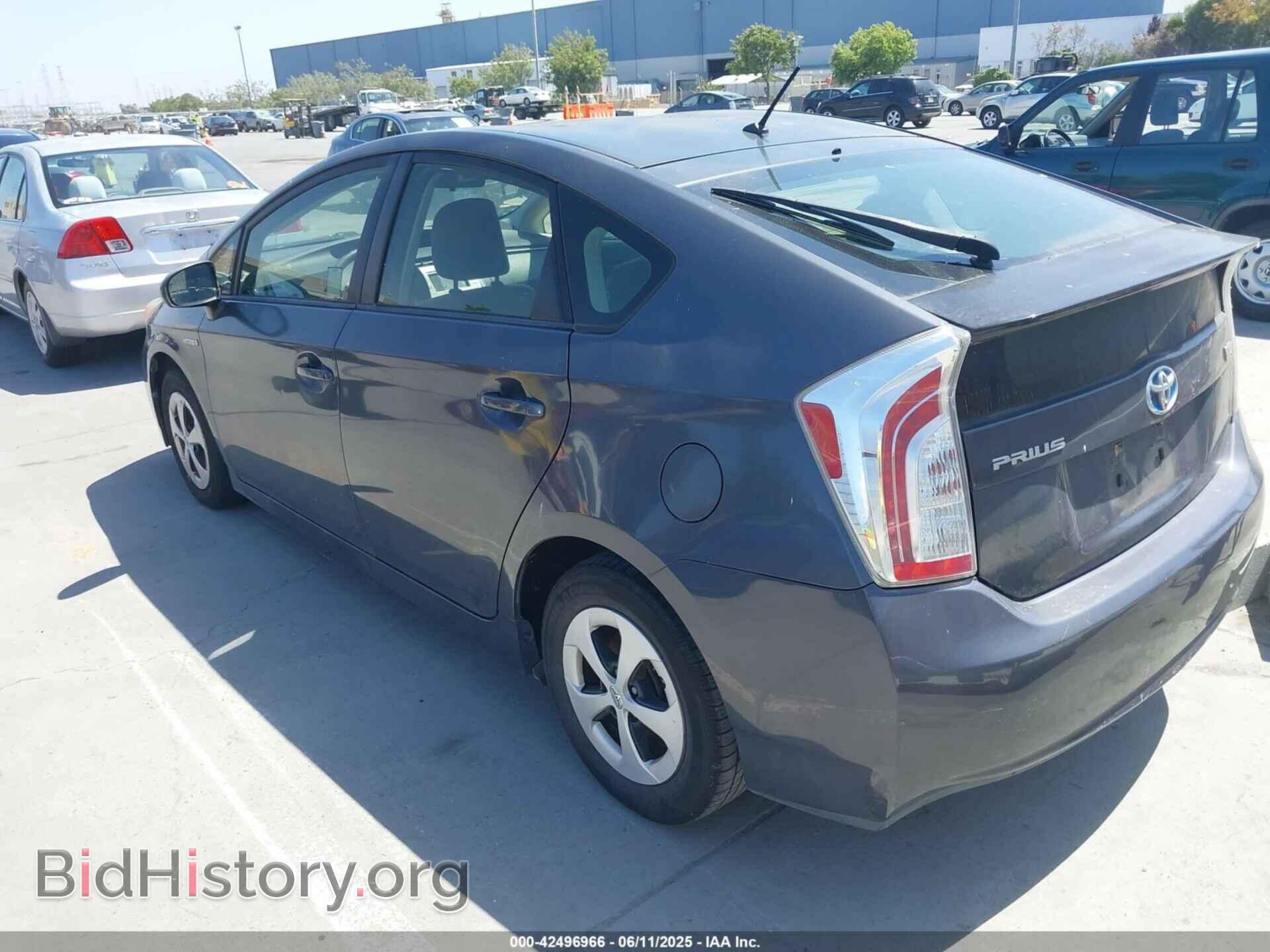 2013 TOYOTA PRIUS - VIN: JTDKN3DU2D1720778 - Фото 3