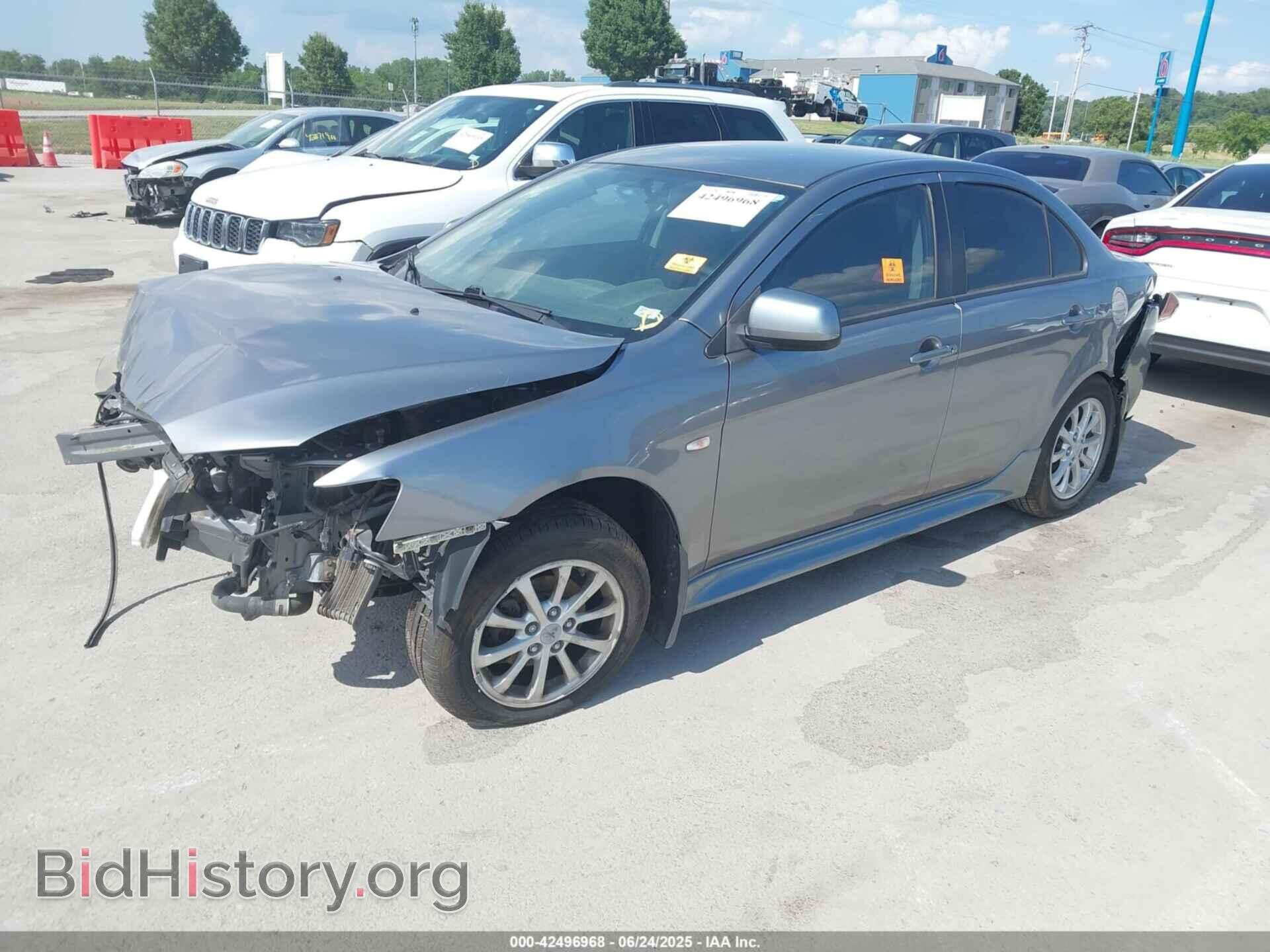 2012 MITSUBISHI LANCER - VIN: JA32V2FW4CU010351 - Фото 2
