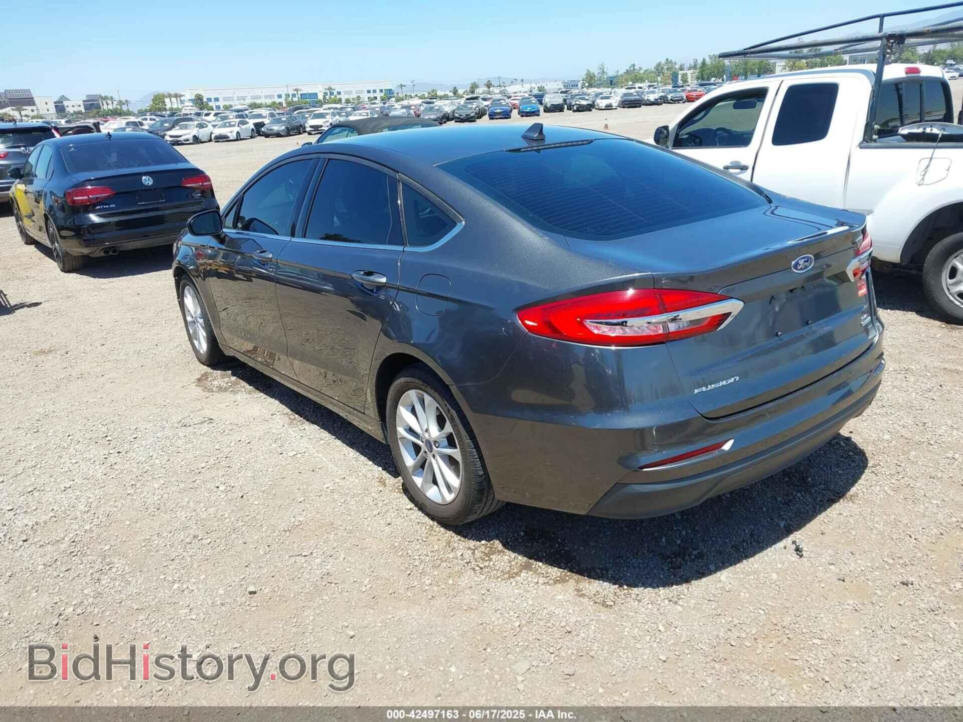 2019 FORD FUSION - VIN: 3FA6P0HD6KR251742 - Фото 3
