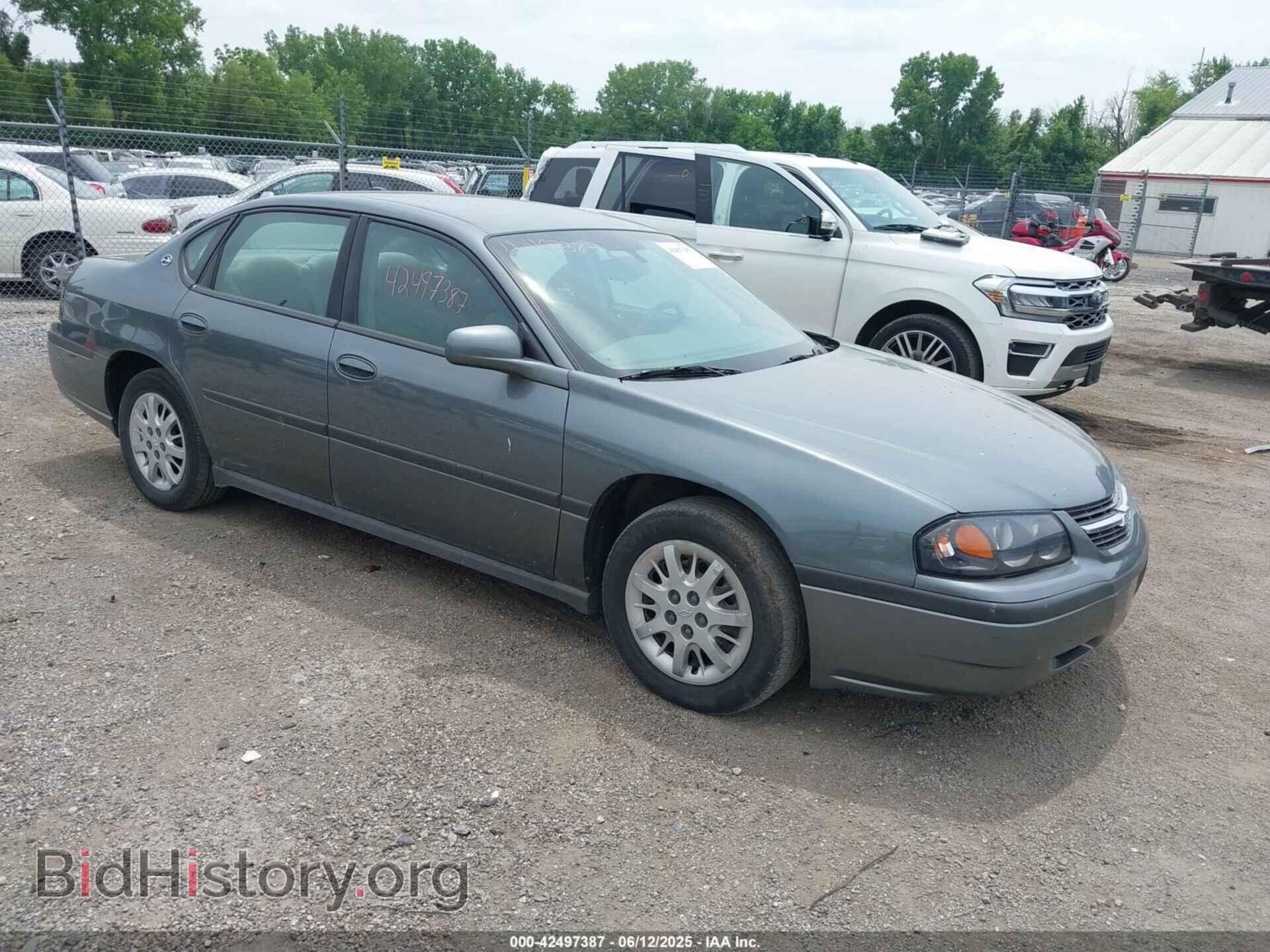 Фотография 2G1WF52EX59204471 - CHEVROLET IMPALA 2005