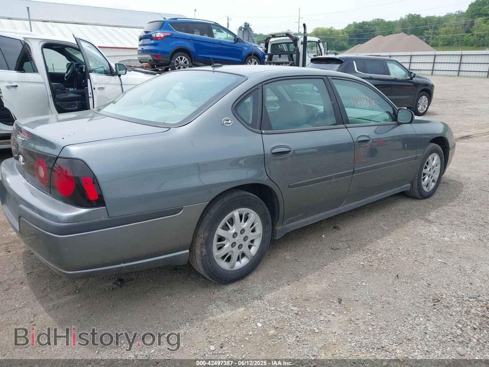 2005 CHEVROLET IMPALA - VIN: 2G1WF52EX59204471 - Фото 4