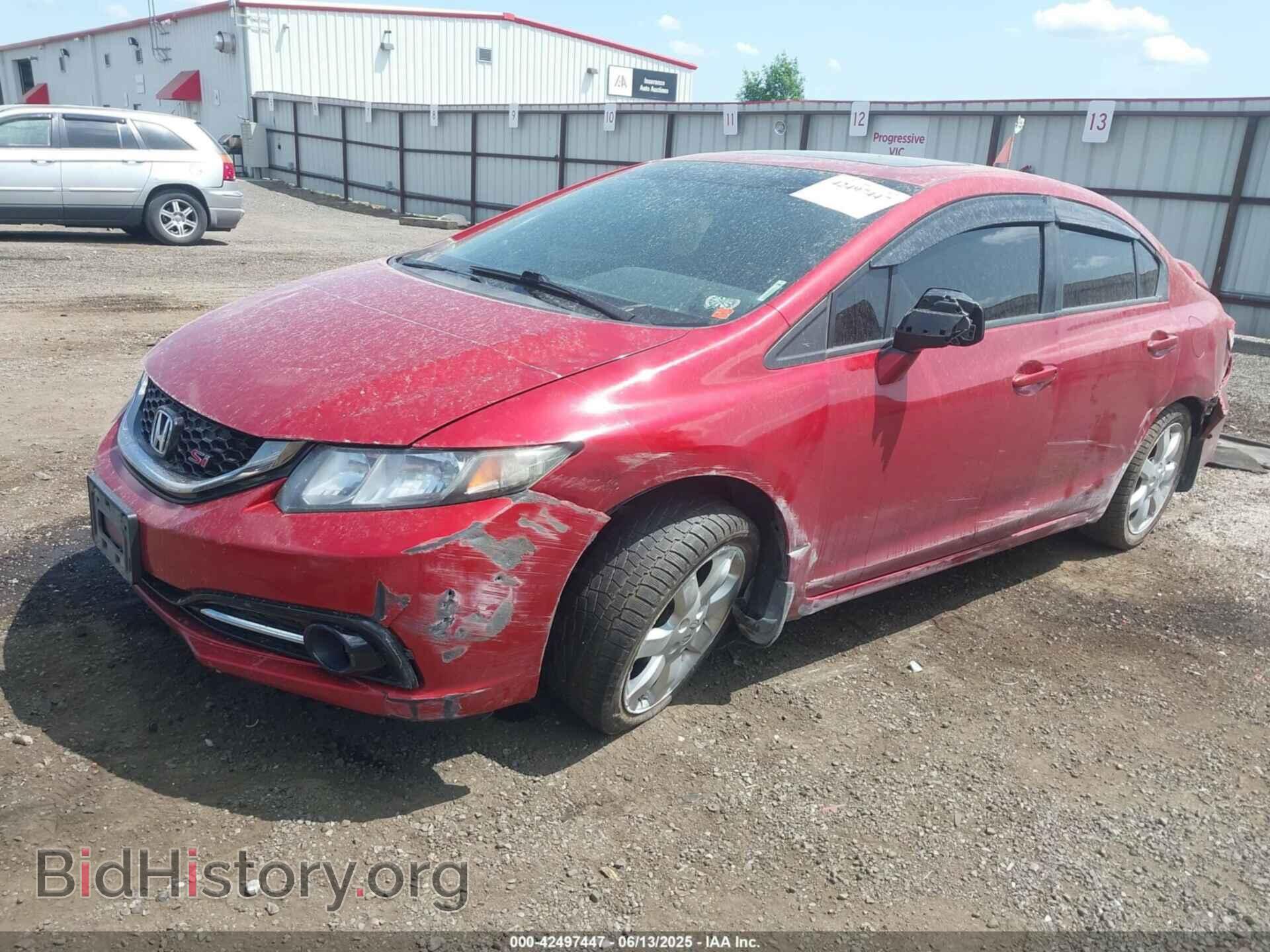 2013 HONDA CIVIC - VIN: 2HGFB6E58DH701335 - Фото 2