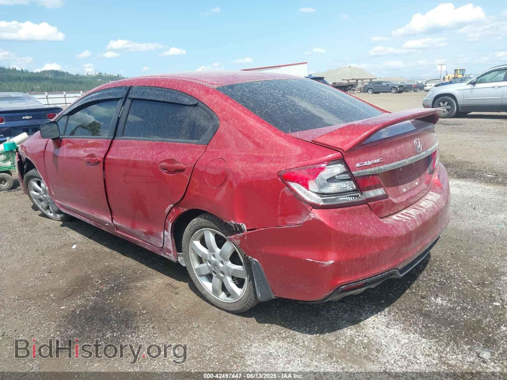 2013 HONDA CIVIC - VIN: 2HGFB6E58DH701335 - Фото 3