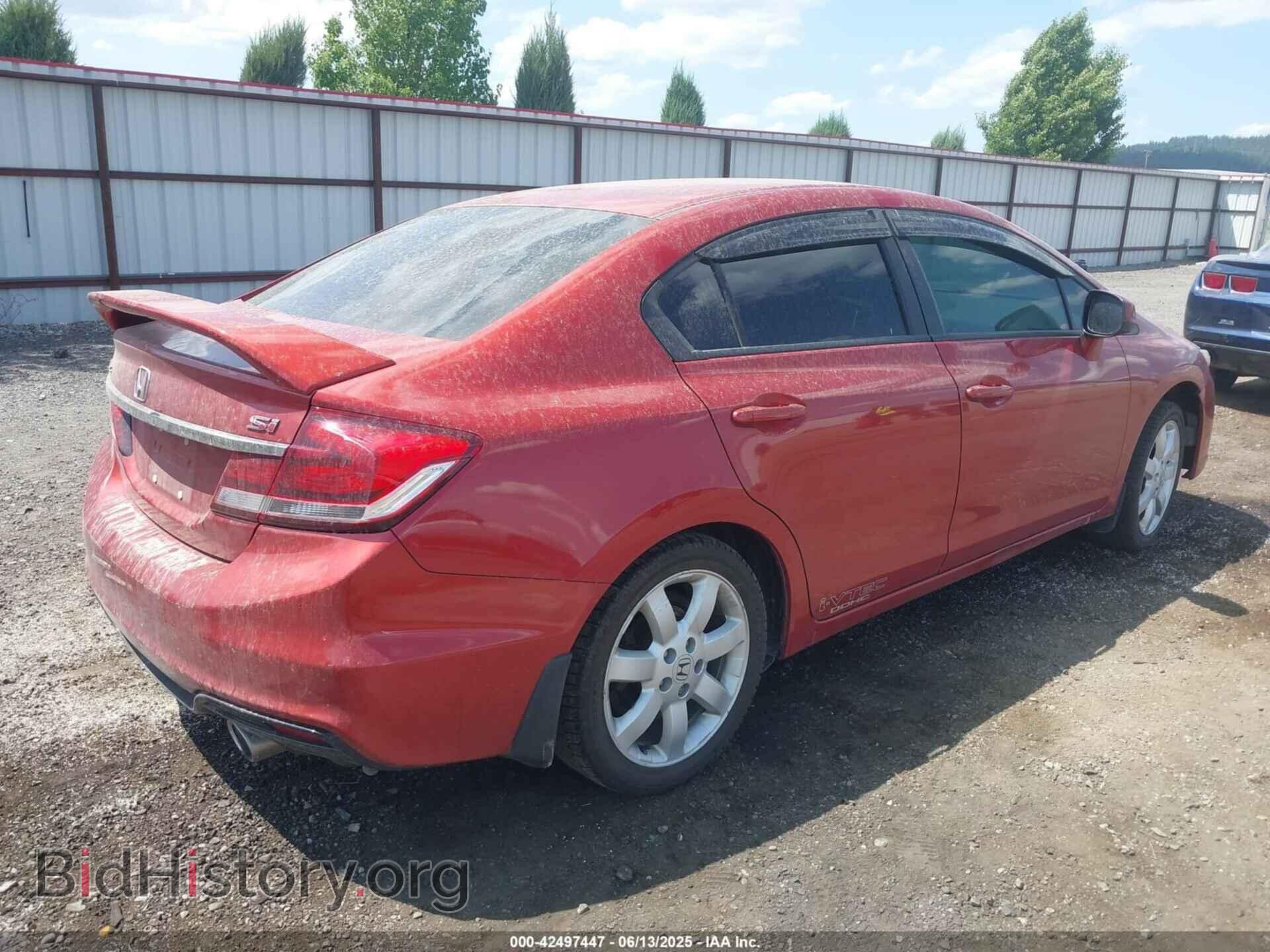 2013 HONDA CIVIC - VIN: 2HGFB6E58DH701335 - Фото 4
