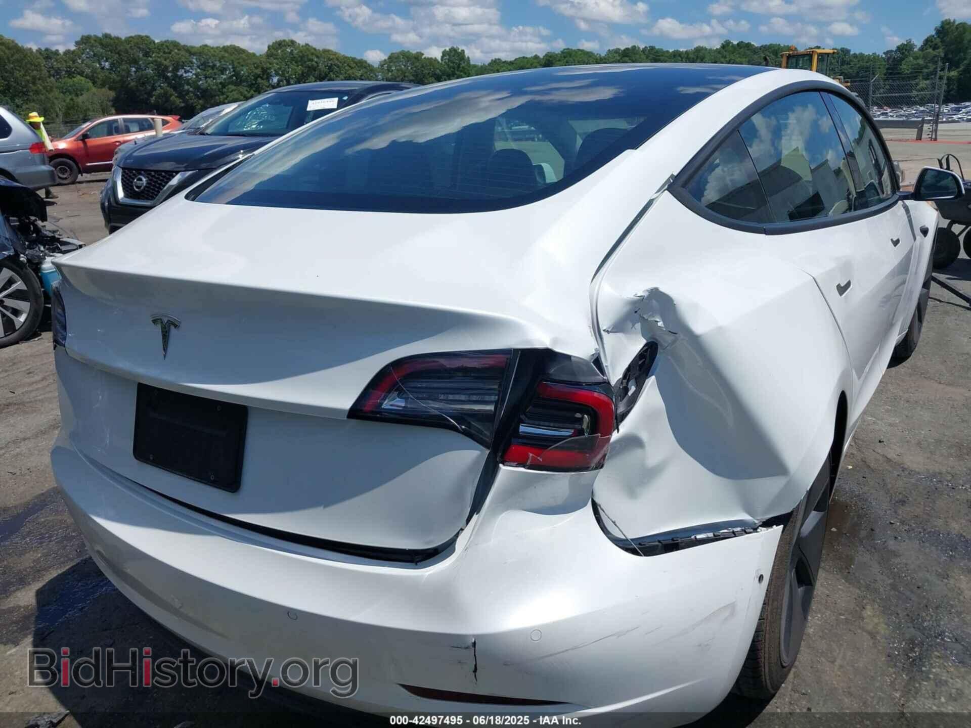 2021 TESLA MODEL 3 - VIN: 5YJ3E1EA3MF852100 - Фото 4
