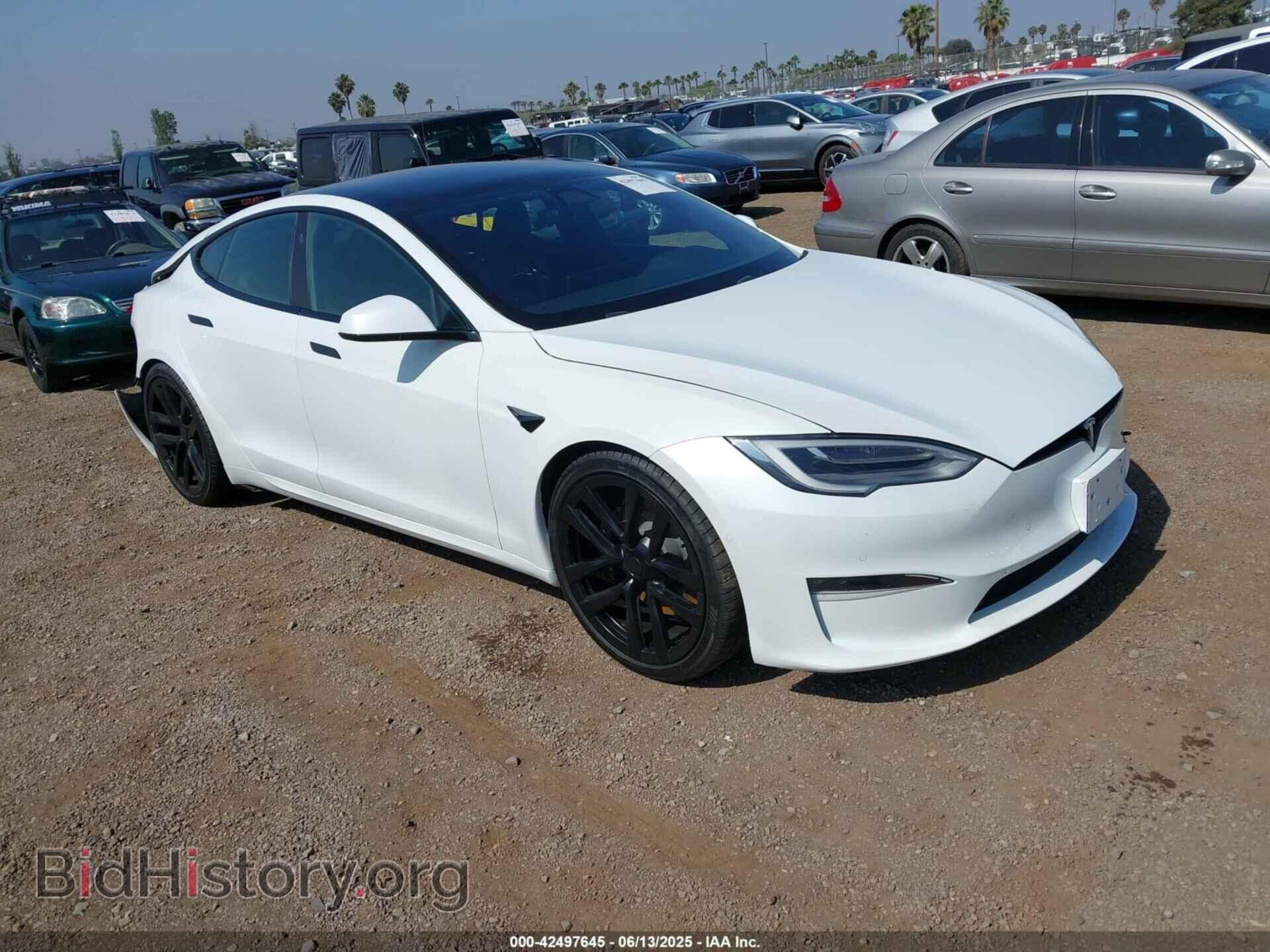 Photo 5YJSA1E50NF459084 - TESLA MODEL S 2022