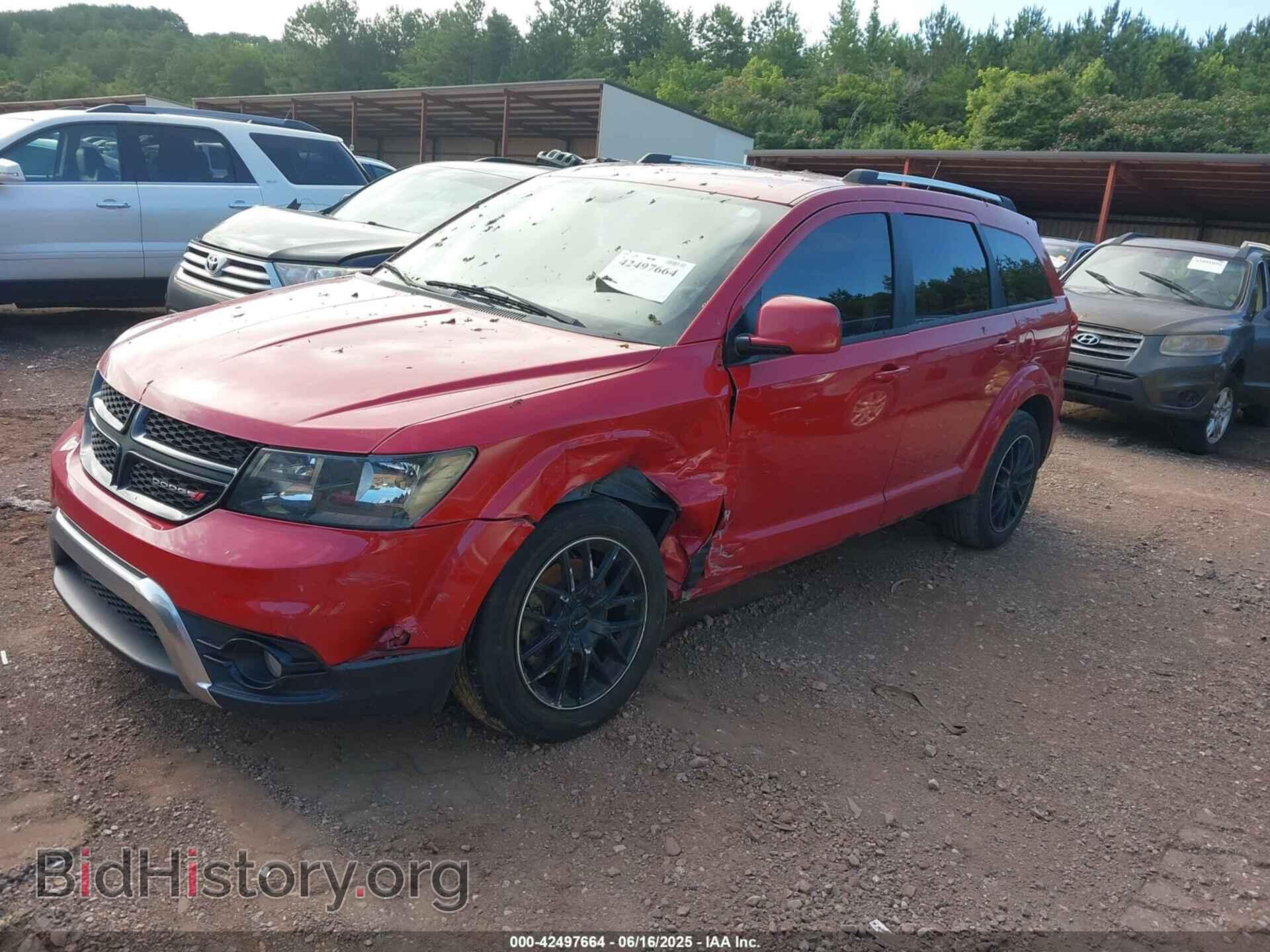 2017 DODGE JOURNEY - VIN: 3C4PDCGB8HT705493 - Фото 2