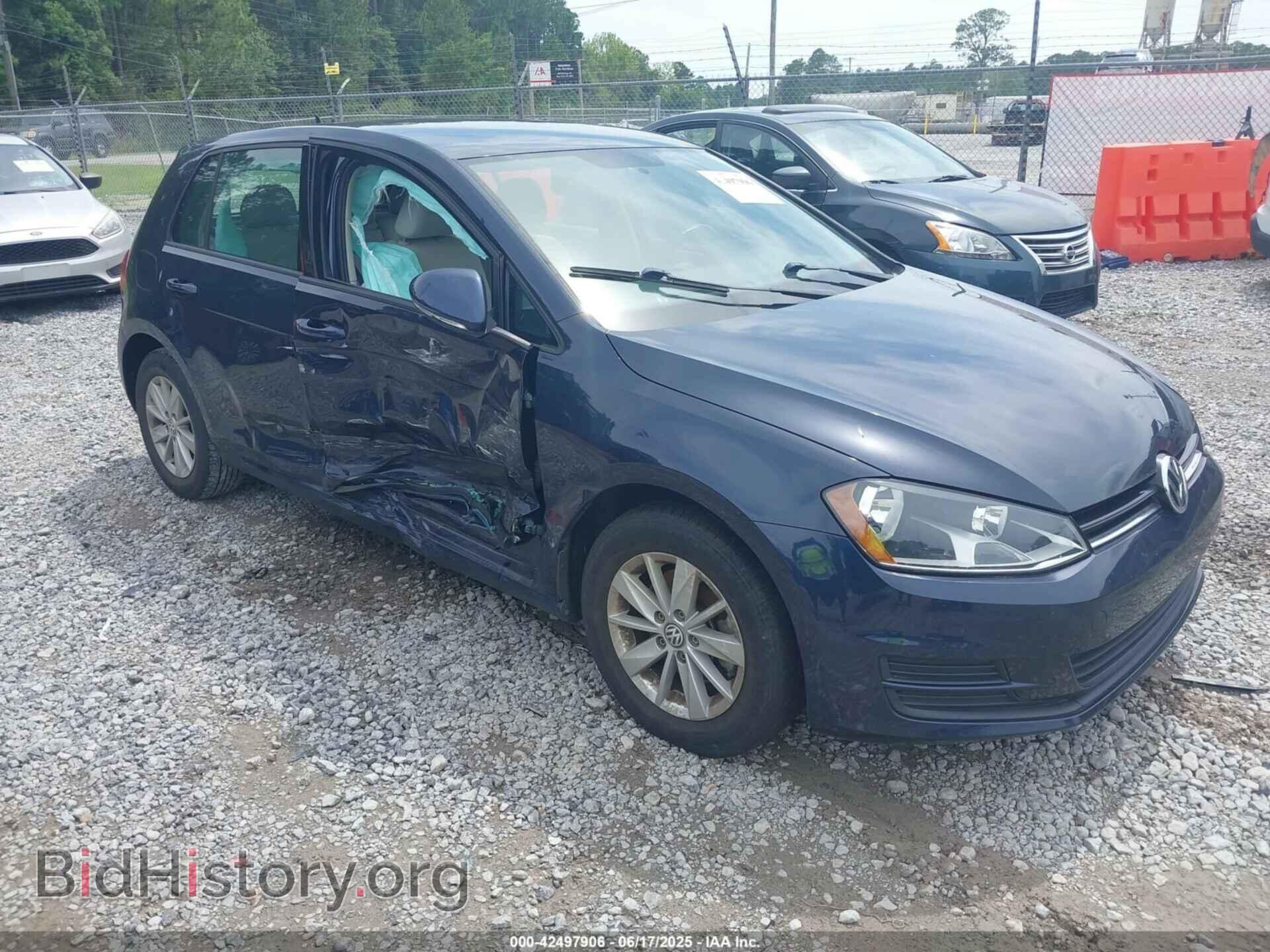 Фотография 3VW217AU4HM016403 - VOLKSWAGEN GOLF 2017