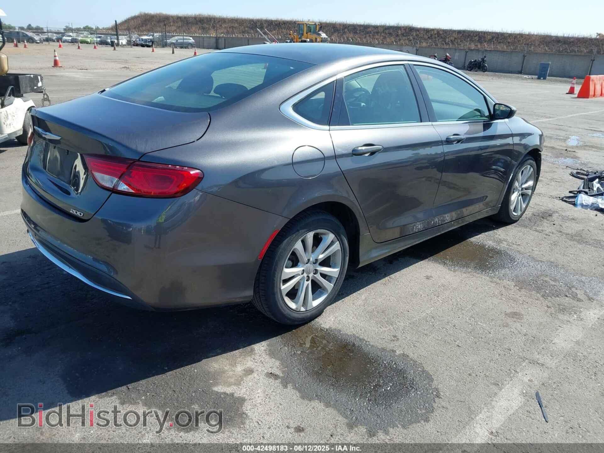 2015 CHRYSLER 200 - VIN: 1C3CCCAB0FN691763 - Фото 4