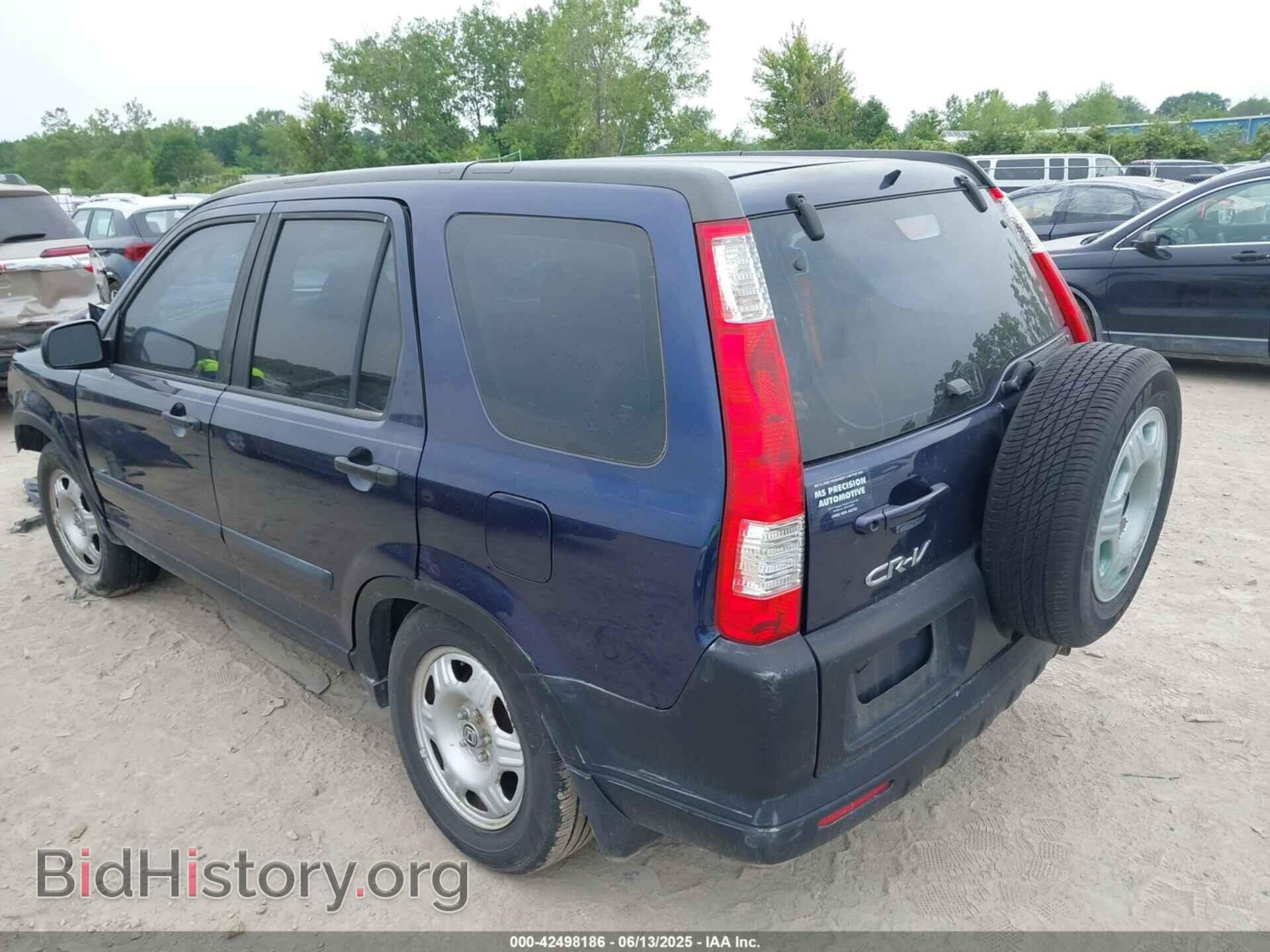 2006 HONDA CR-V - VIN: JHLRD68566C005695 - Фото 3