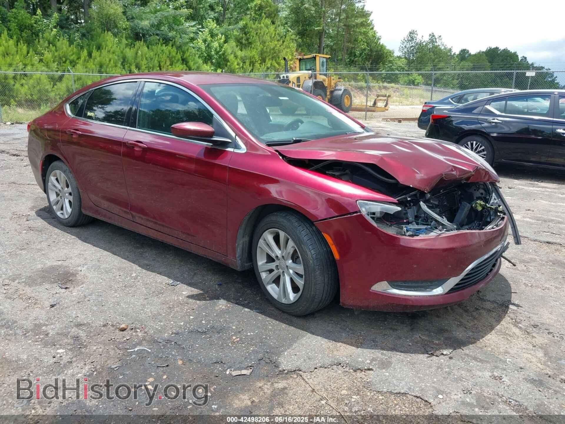 Photo 1C3CCCABXFN663579 - CHRYSLER 200 2015