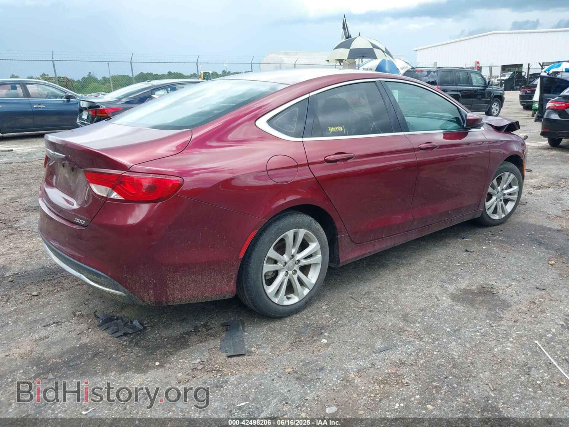 2015 CHRYSLER 200 - VIN: 1C3CCCABXFN663579 - Фото 4