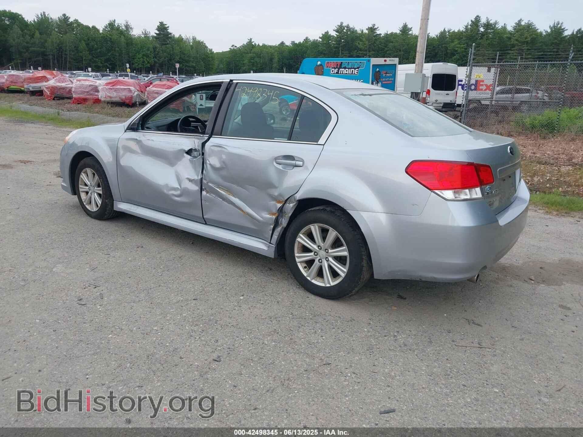 2012 SUBARU LEGACY - VIN: 4S3BMBA61C3037234 - Фото 3