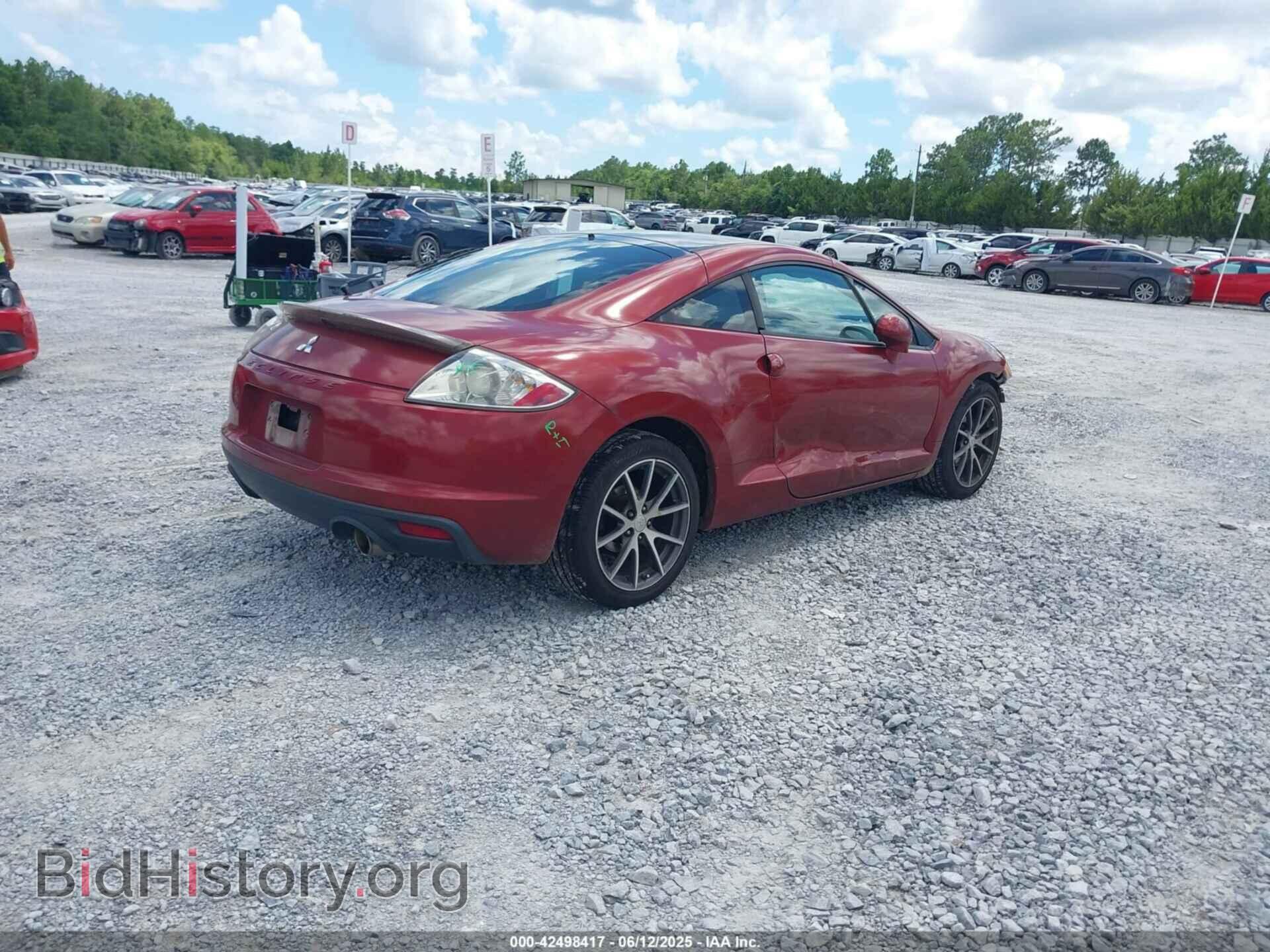 2012 MITSUBISHI ECLIPSE - VIN: 4A31K5DF7CE007798 - Фото 4