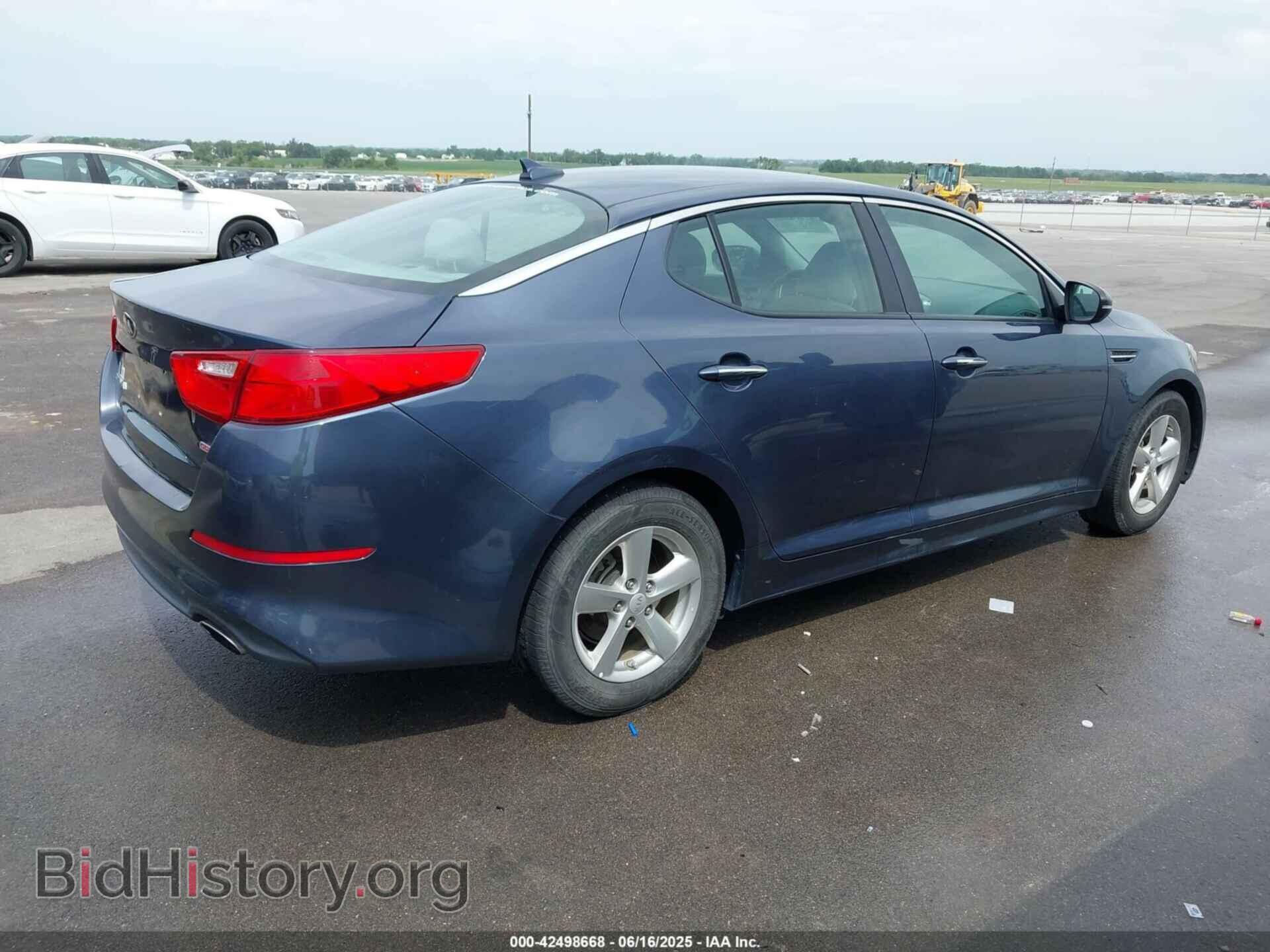 2015 KIA OPTIMA - VIN: 5XXGM4A70FG480358 - Фото 4