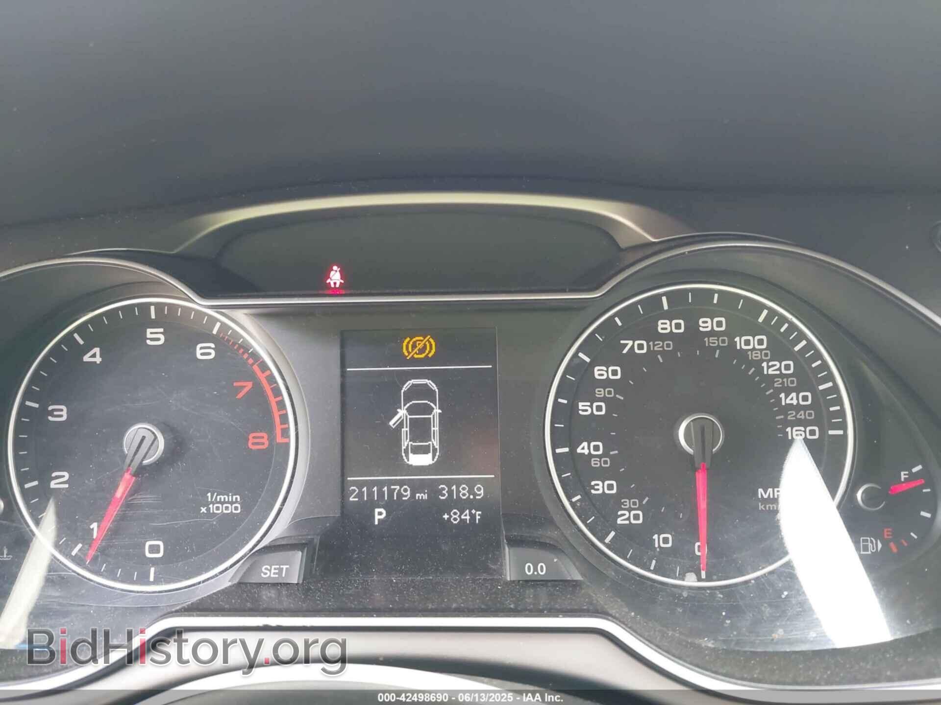 2013 AUDI A4 - VIN: WAUFFAFL3DN006137 - Фото 7