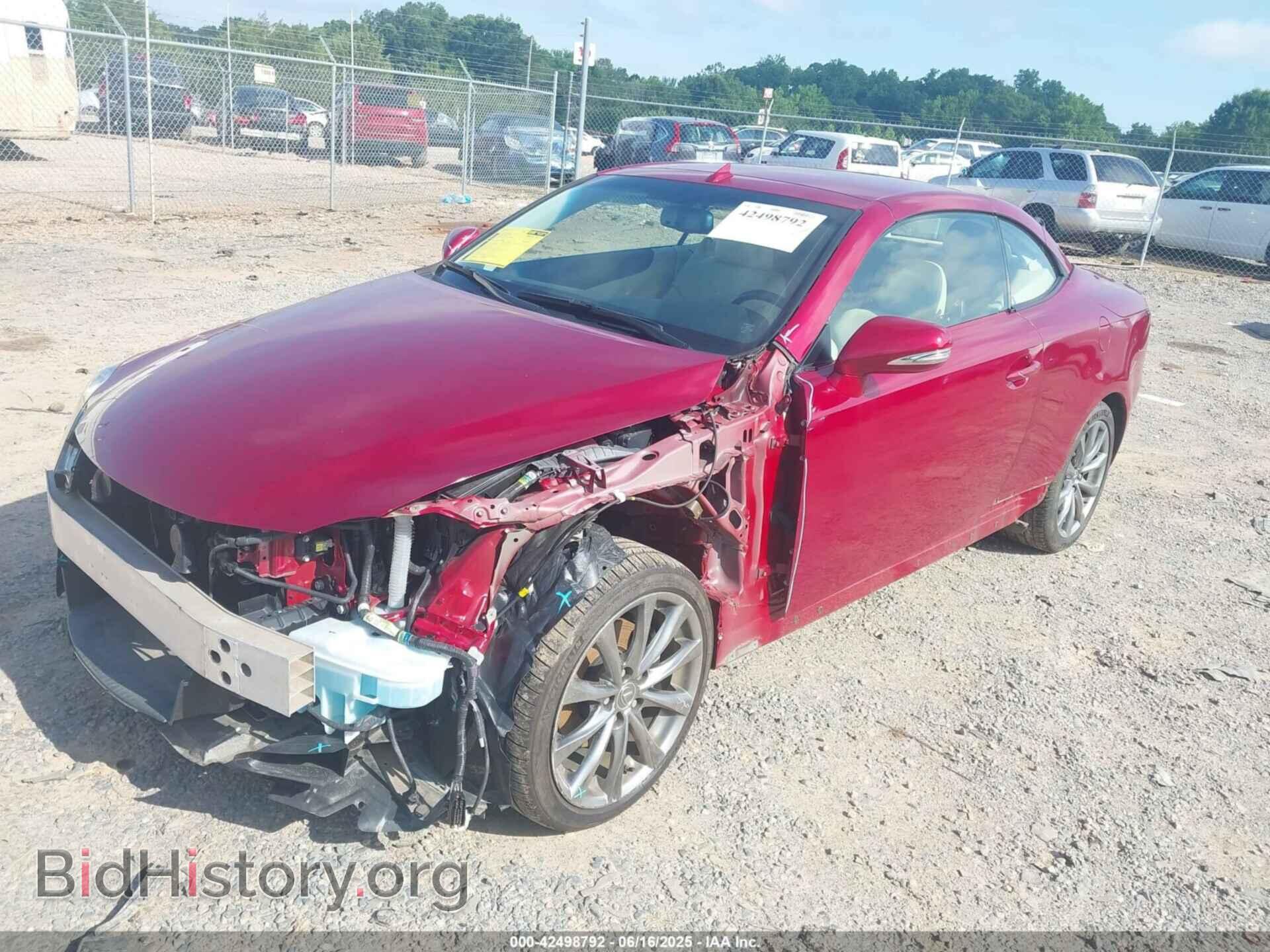 2014 LEXUS IS 250C - VIN: JTHFF2C21E2531283 - Фото 2