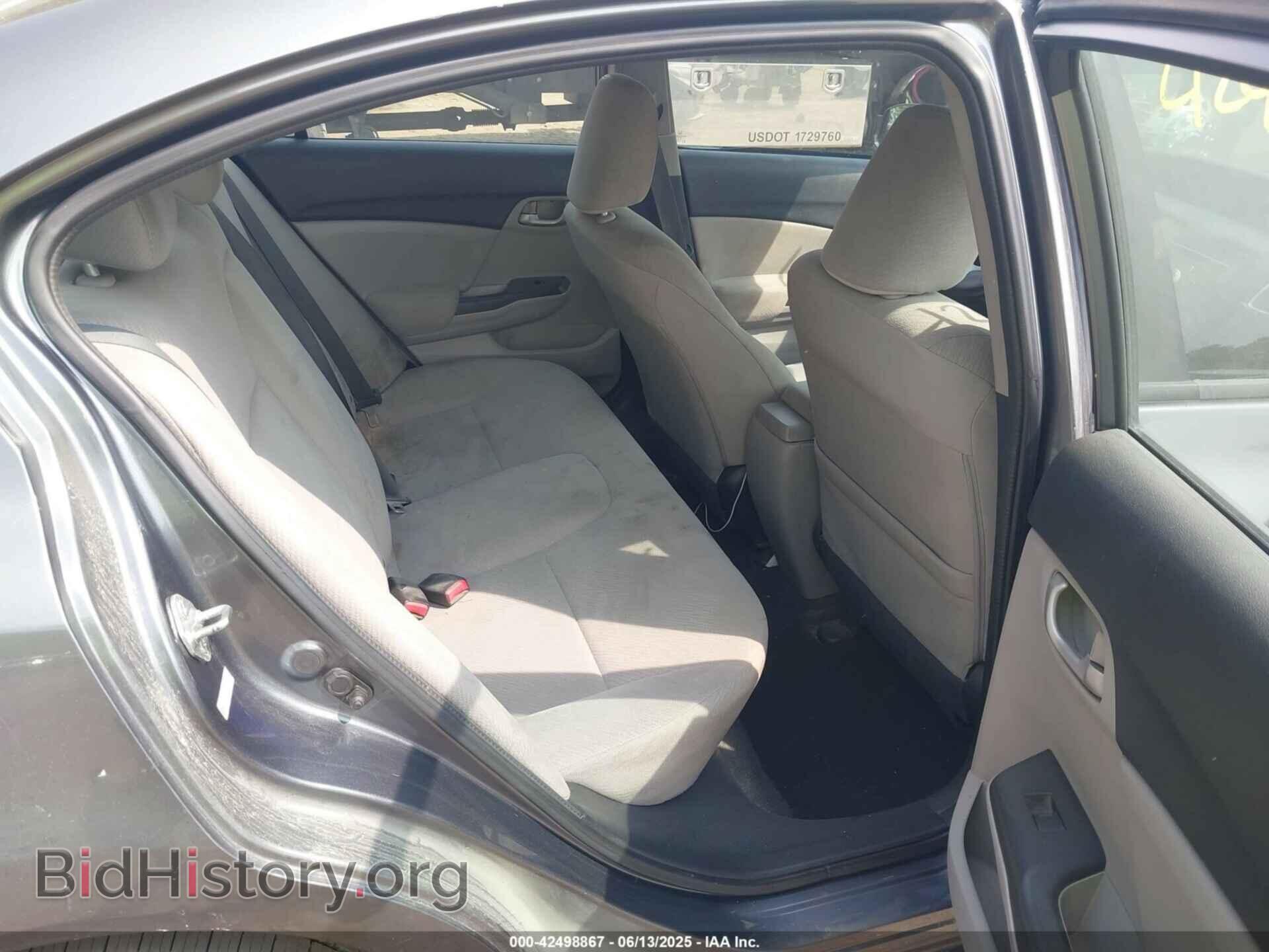 2013 HONDA CIVIC - VIN: 19XFB2F54DE200590 - Фото 8
