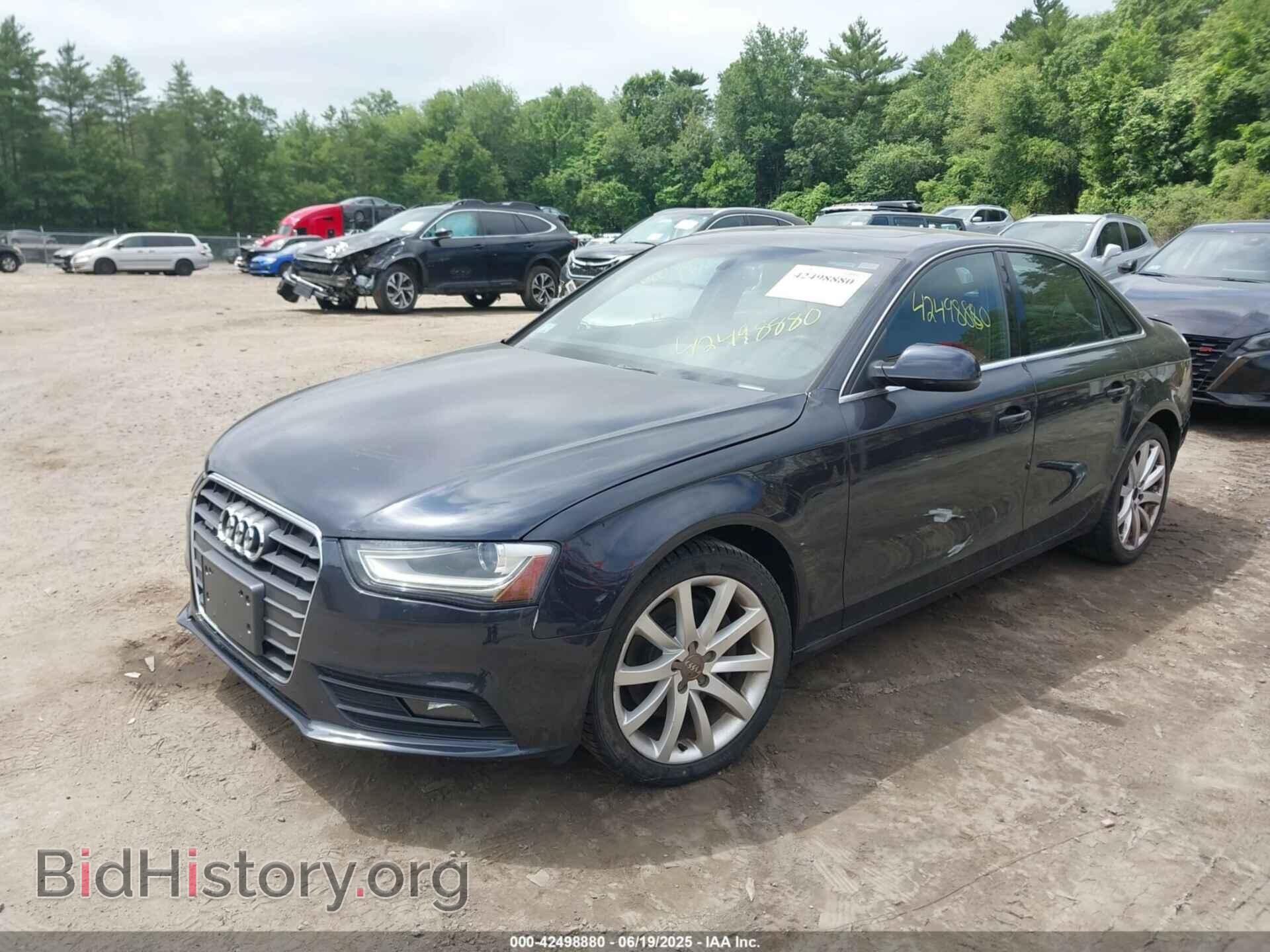 2013 AUDI A4 - VIN: WAUFFAFL7DN028982 - Фото 2