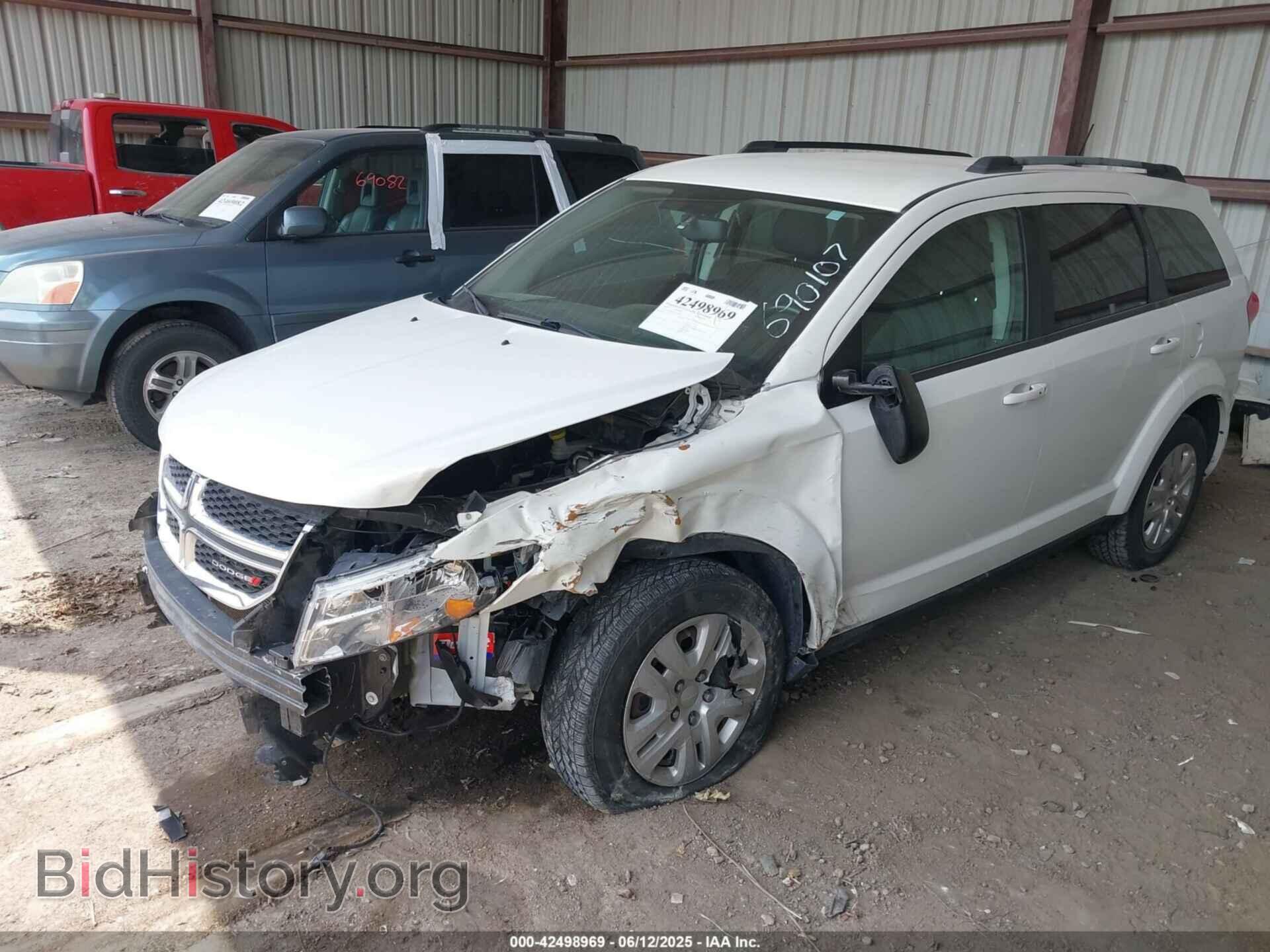 2017 DODGE JOURNEY - VIN: 3C4PDDAG7HT583896 - Фото 2