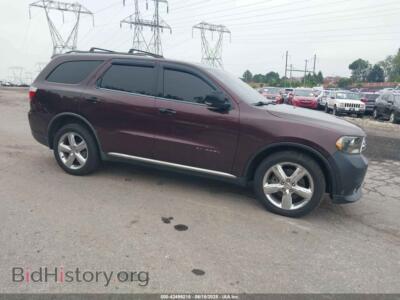 2012 Dodge DURANGO Citadel, бордовый — VIN 1C4SDJET2CC120066, IAAI