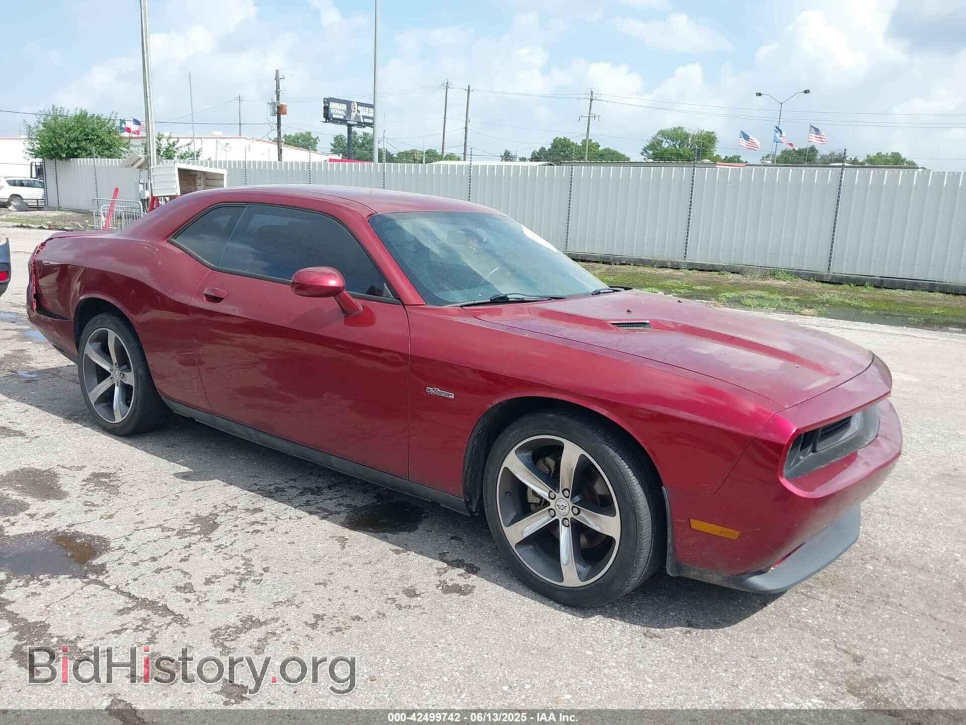 Photo 2C3CDYAG5EH218633 - DODGE CHALLENGER 2014