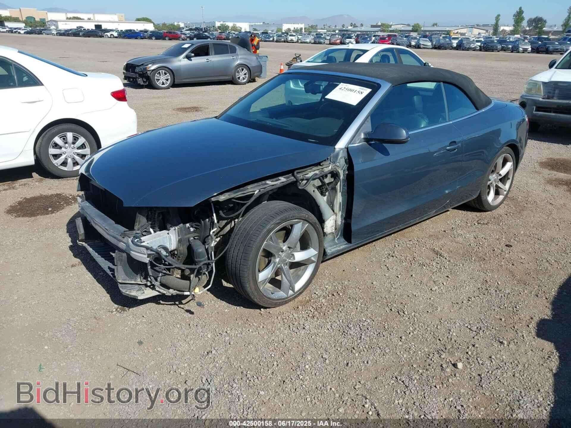 2011 AUDI A5 - VIN: WAUJFAFH3BN009140 - Фото 2