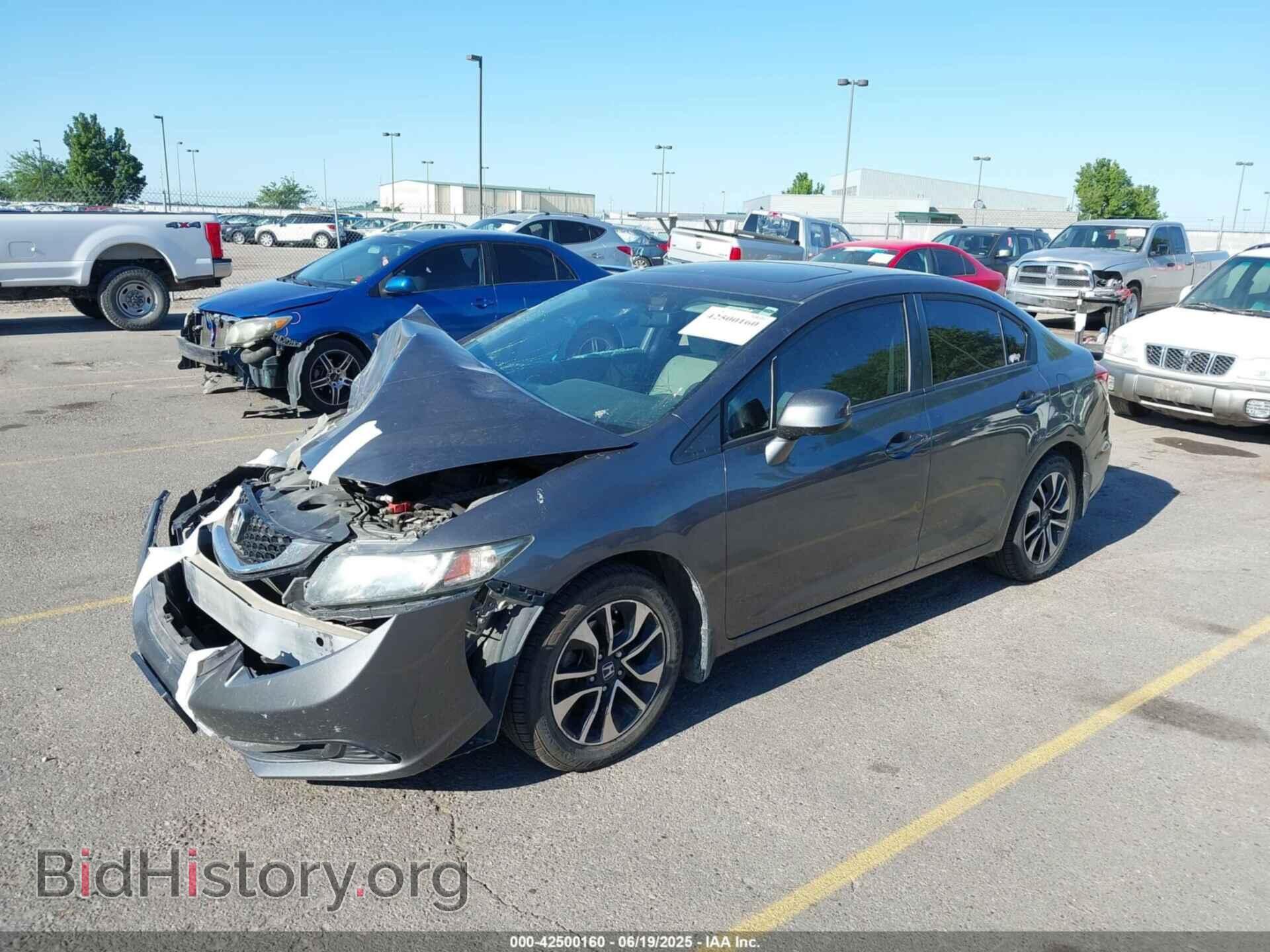2013 HONDA CIVIC - VIN: 19XFB2F85DE277236 - Фото 2