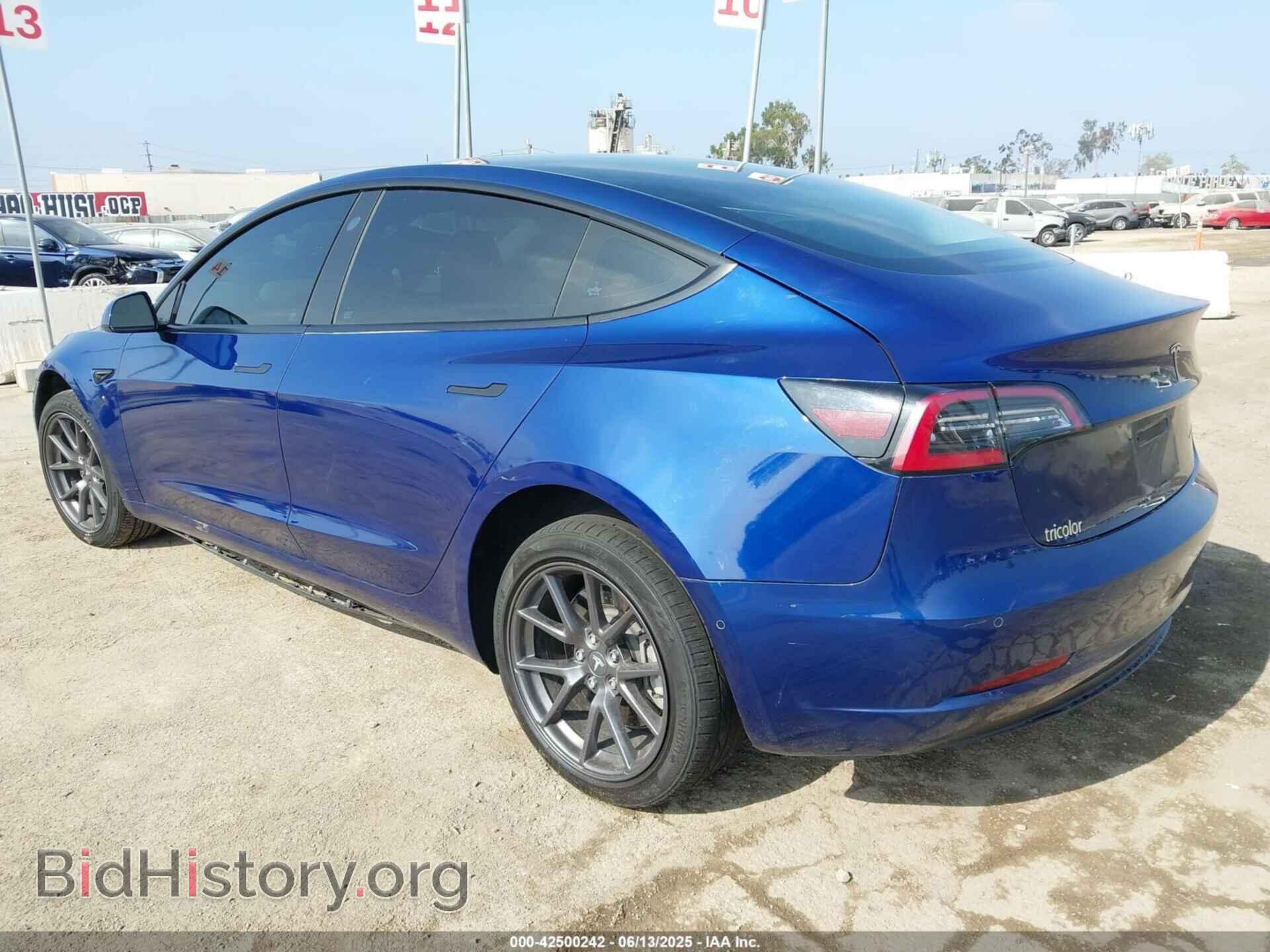 2022 TESLA MODEL 3 - VIN: 5YJ3E1EB1NF189698 - Фото 3