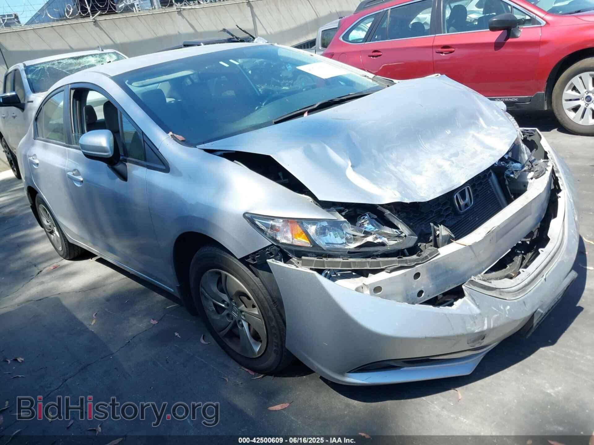 Фотография 19XFB2F53EE226096 - HONDA CIVIC 2014