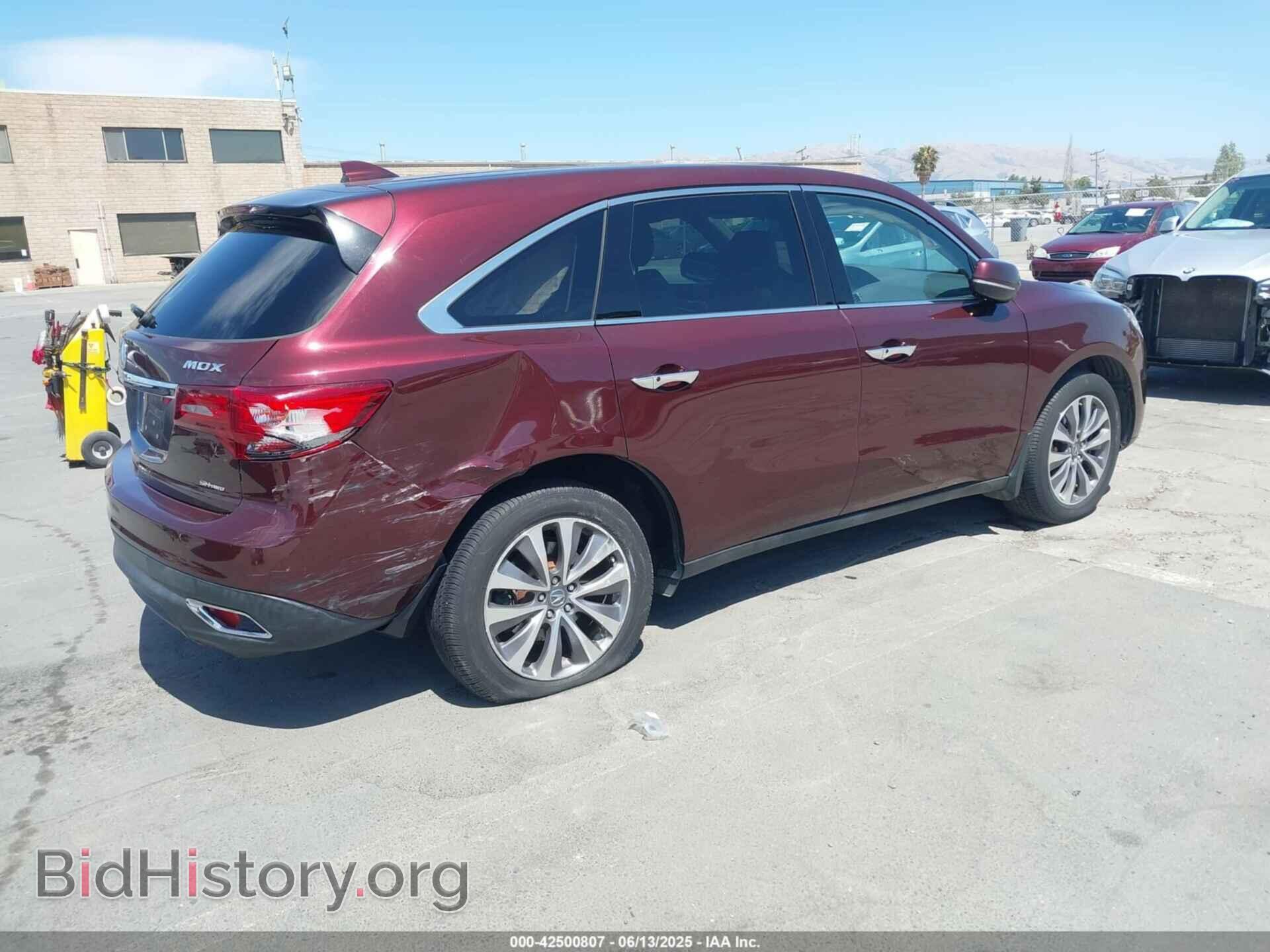 2014 ACURA MDX - VIN: 5FRYD4H46EB017852 - Фото 4