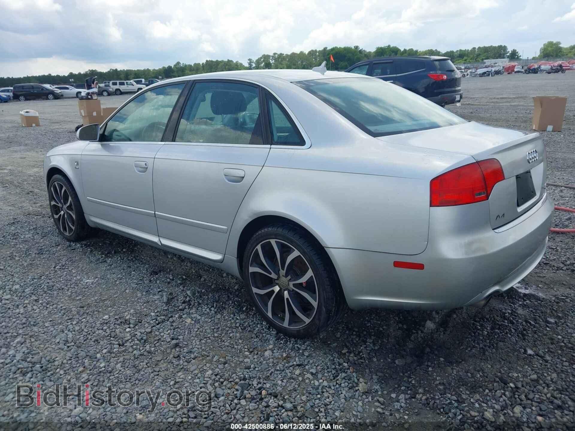 2008 AUDI A4 - VIN: WAUDF78EX8A016105 - Фото 3