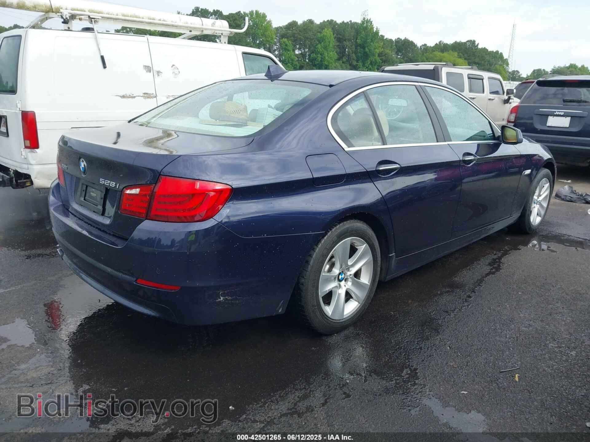2013 BMW 528I - VIN: WBAXH5C52DD115352 - Фото 4