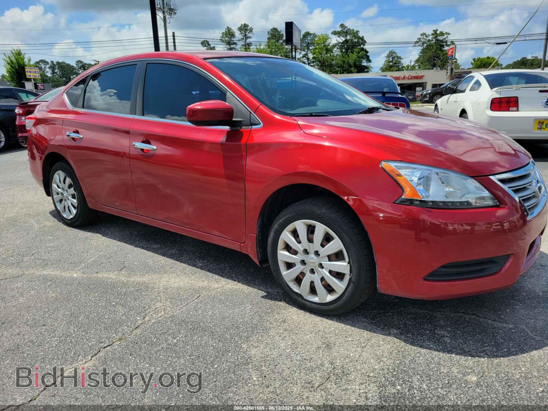 2014 NISSAN SENTRA - VIN: 3N1AB7AP1EY291613 - Фото 2