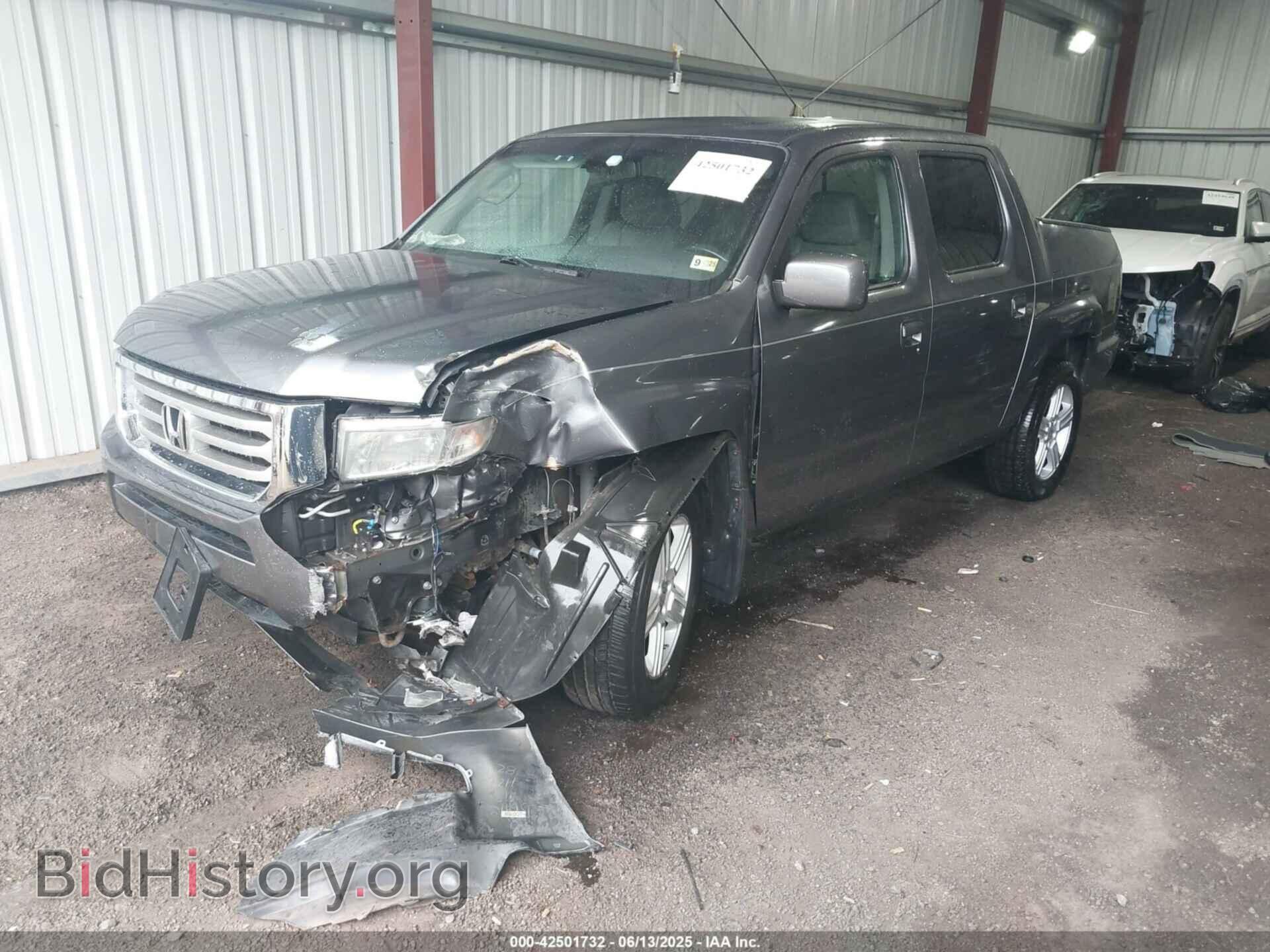 2012 HONDA RIDGELINE - VIN: 5FPYK1F58CB002453 - Фото 2