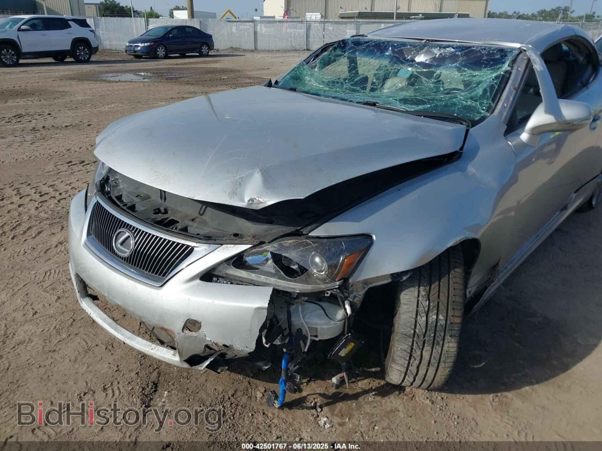 2011 LEXUS IS 250C - VIN: JTHFF2C21B2516455 - Фото 6