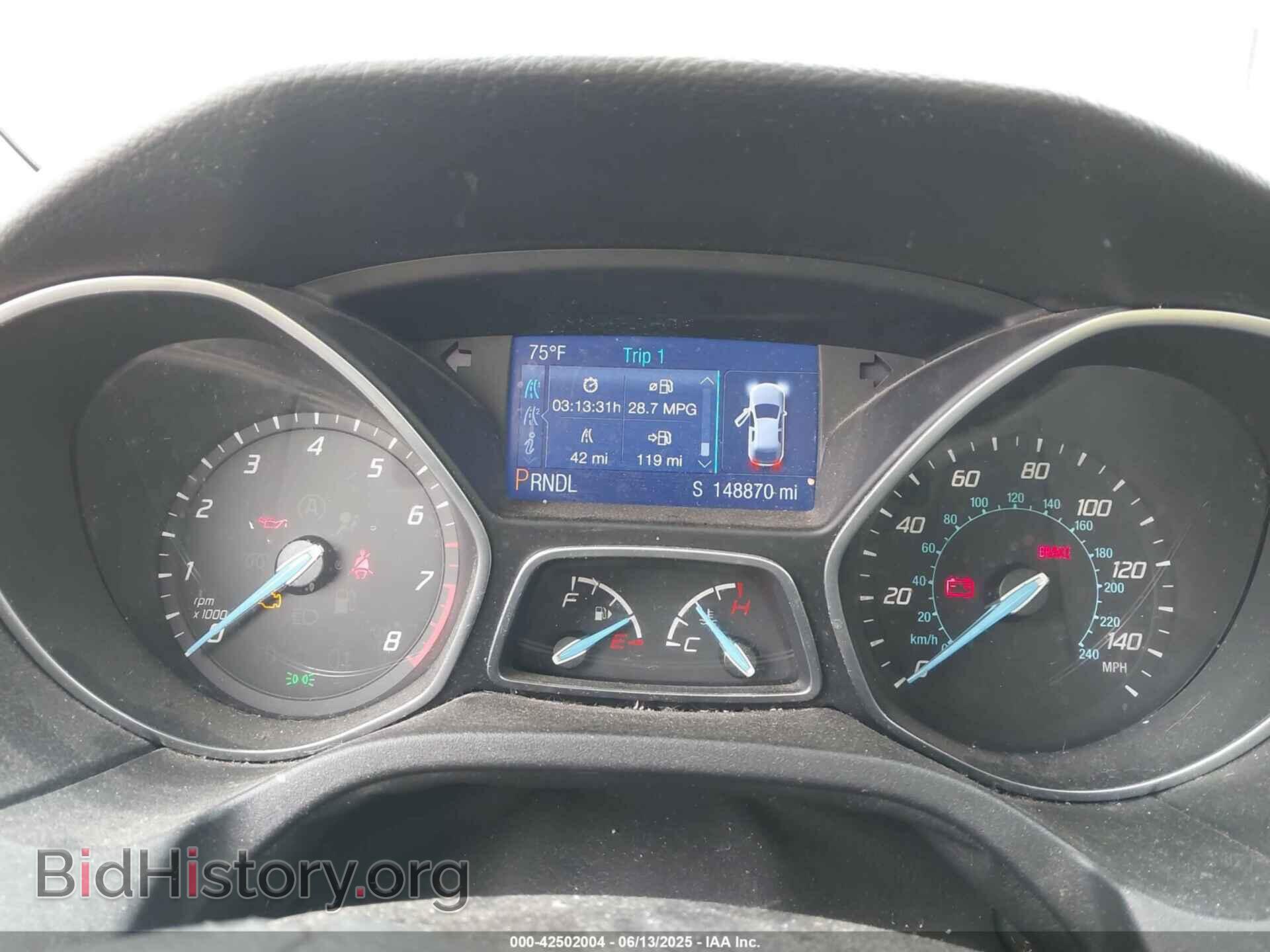 2013 FORD FOCUS - VIN: 1FADP3F21DL121945 - Фото 7