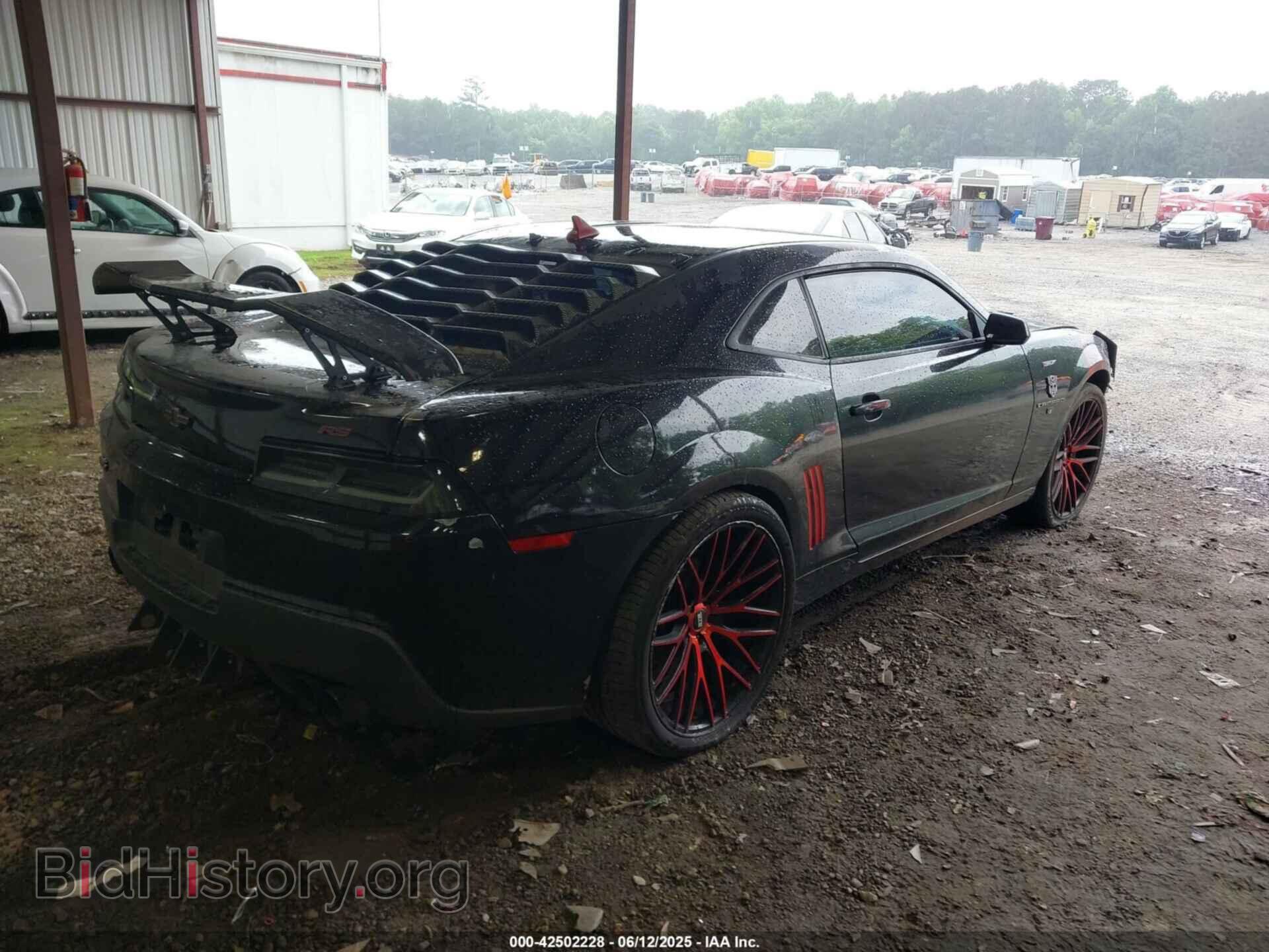 2014 CHEVROLET CAMARO - VIN: 2G1FA1E35E9219445 - Фото 4
