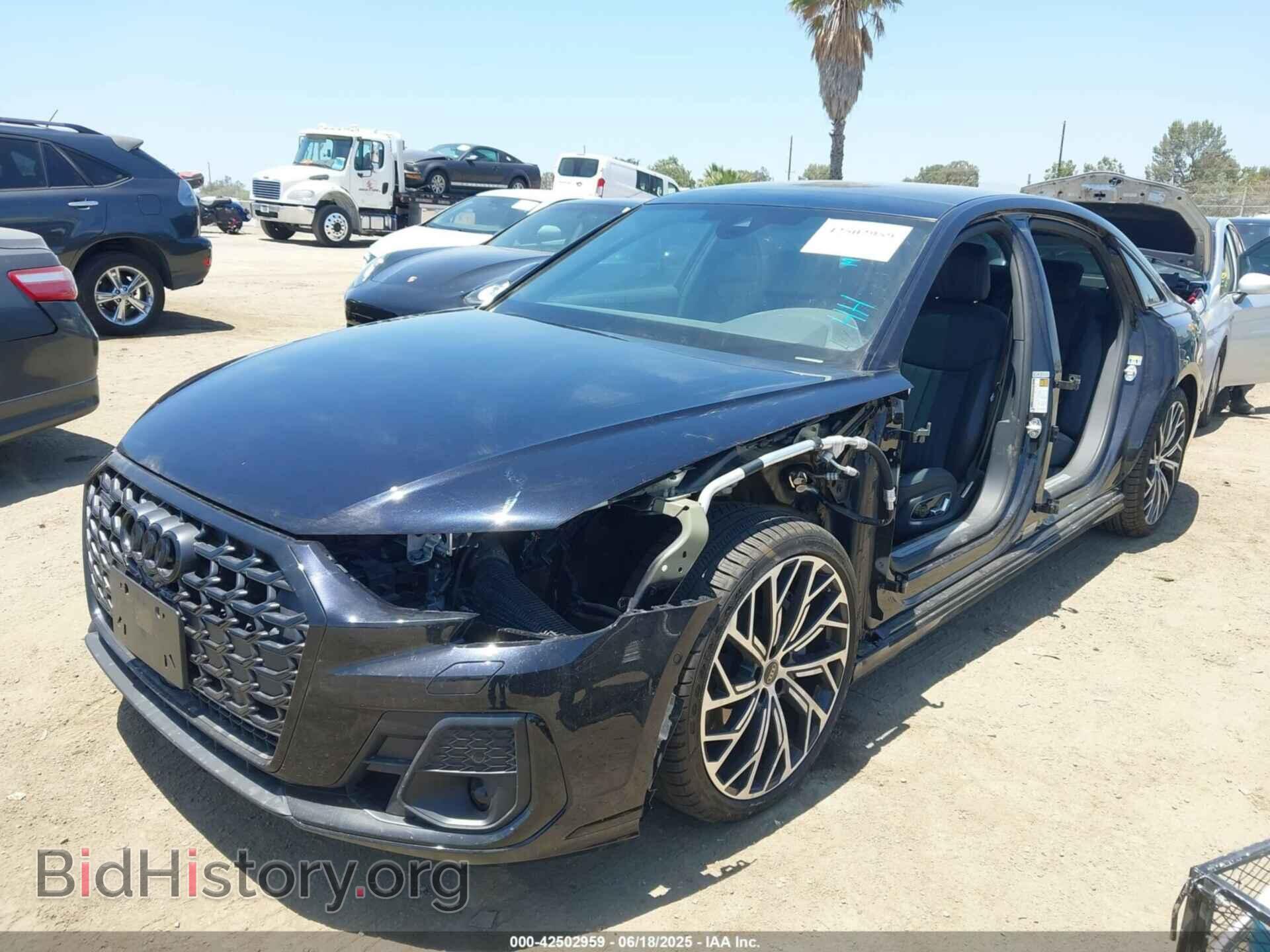 2024 AUDI A8 - VIN: WAULDAF89RN003075 - Фото 2