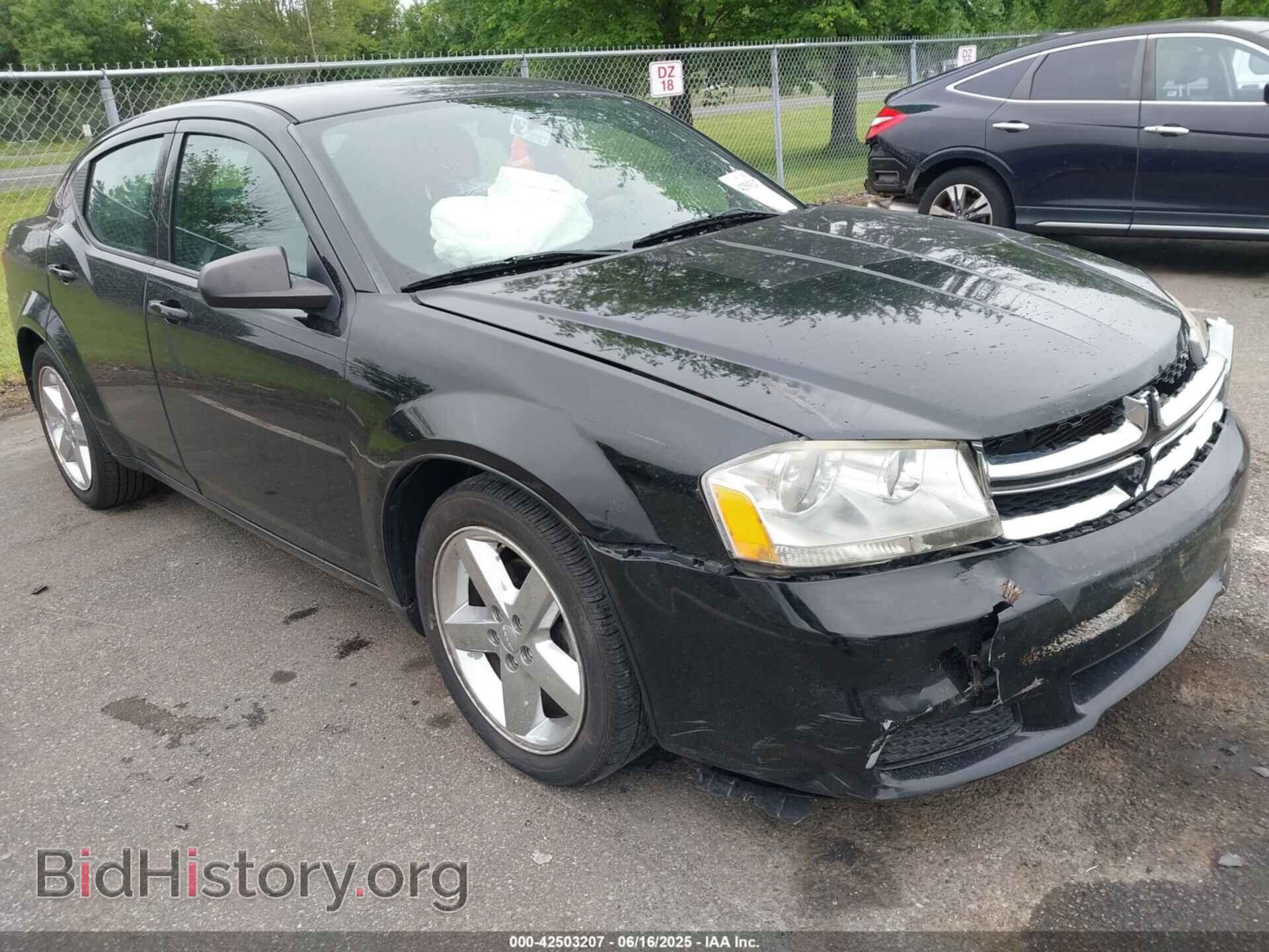 Photo 1C3CDZAB1DN688075 - DODGE AVENGER 2013