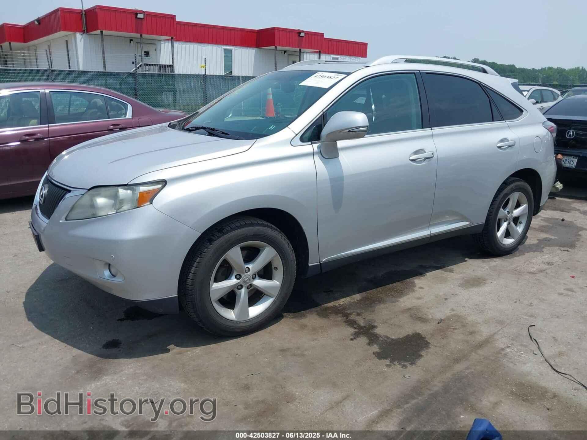 2012 LEXUS RX 350 - VIN: 2T2BK1BA5CC129386 - Фото 2