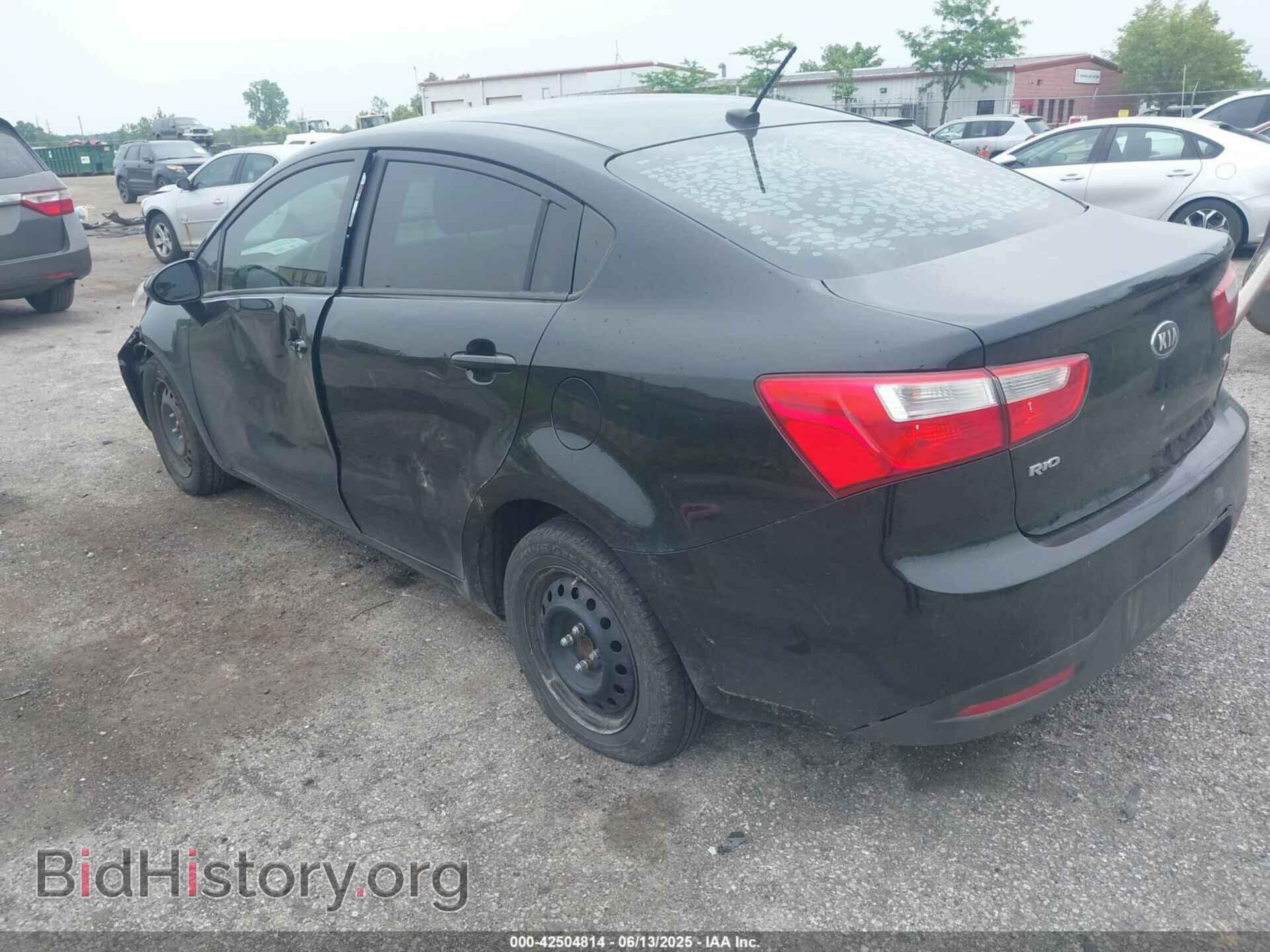 2014 KIA RIO - VIN: KNADM4A39E6402204 - Фото 3