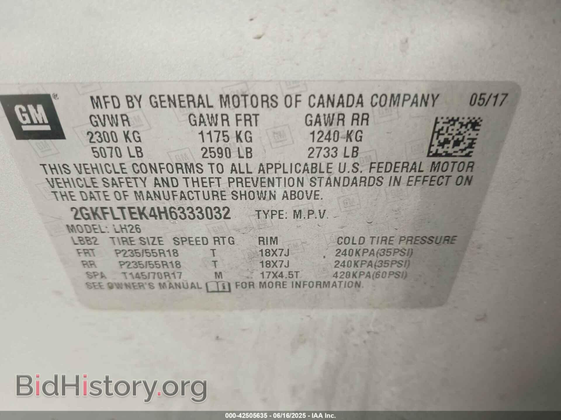 2017 GMC TERRAIN - VIN: 2GKFLTEK4H6333032 - Photo 9