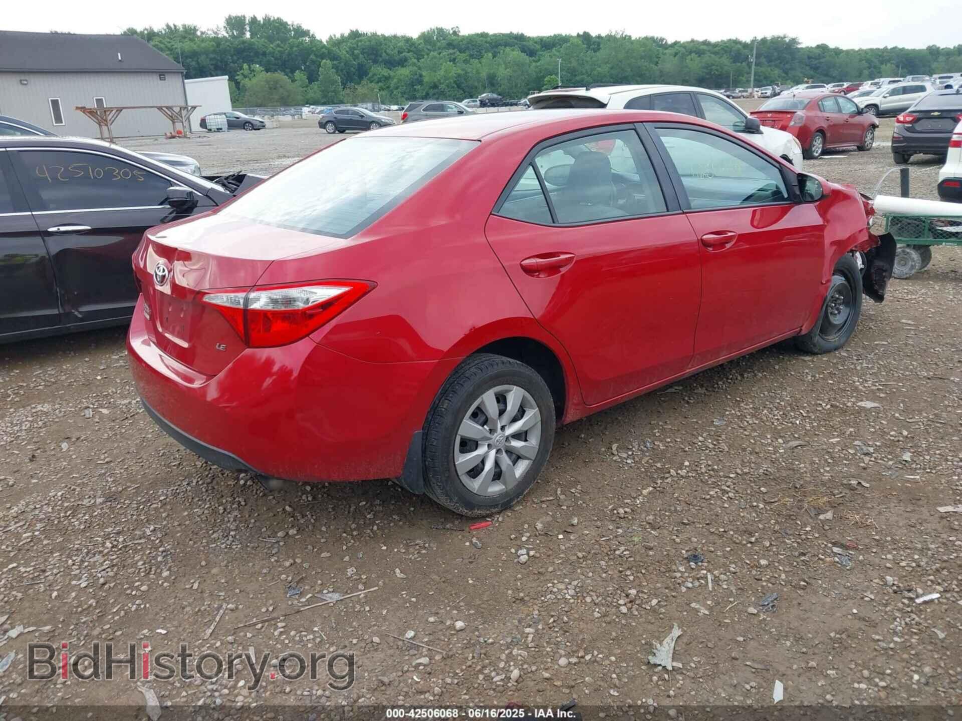 2014 TOYOTA COROLLA - VIN: 2T1BURHE3EC190858 - Фото 4