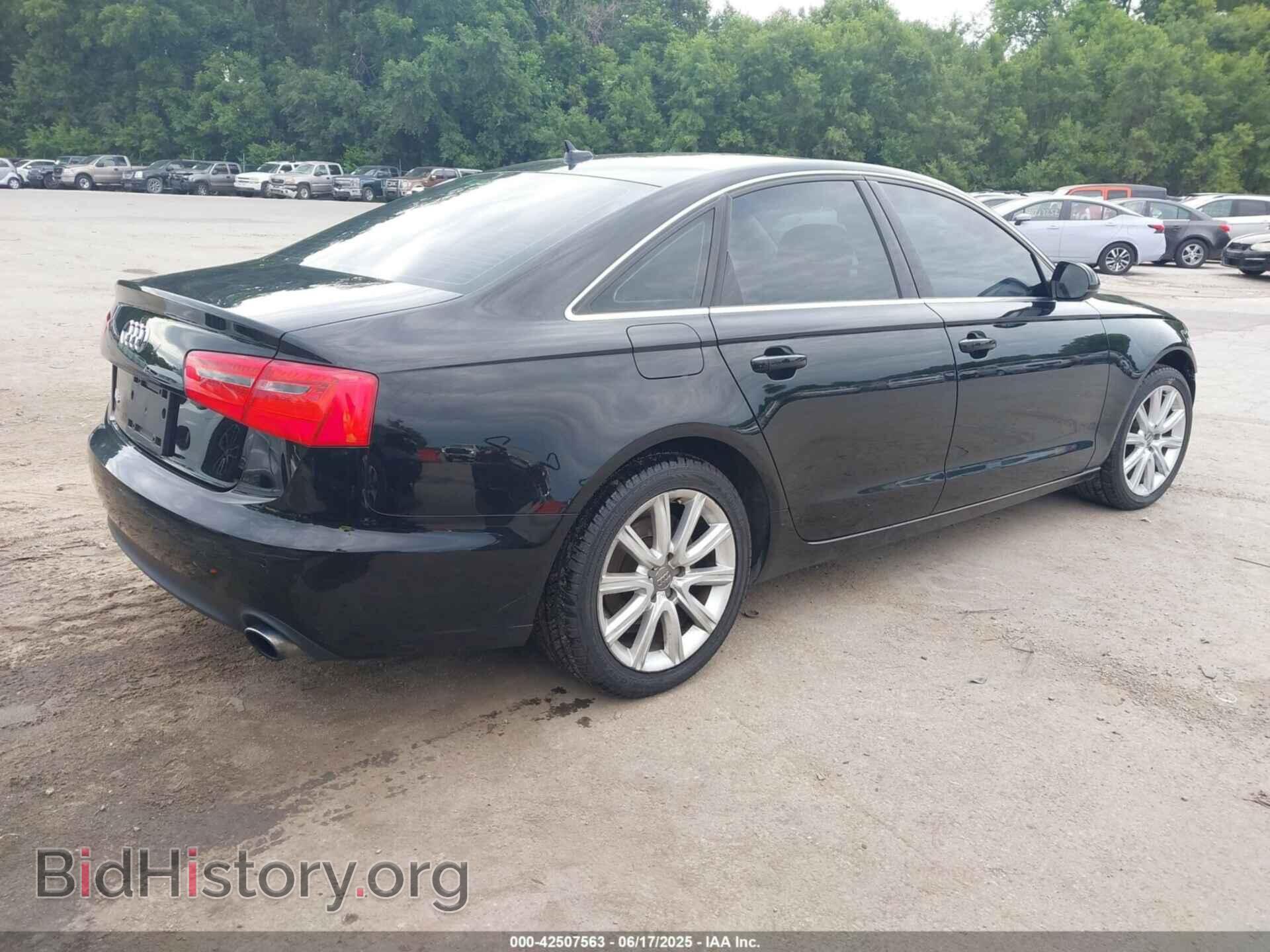2013 AUDI A6 - VIN: WAUGFAFC8DN015842 - Фото 4