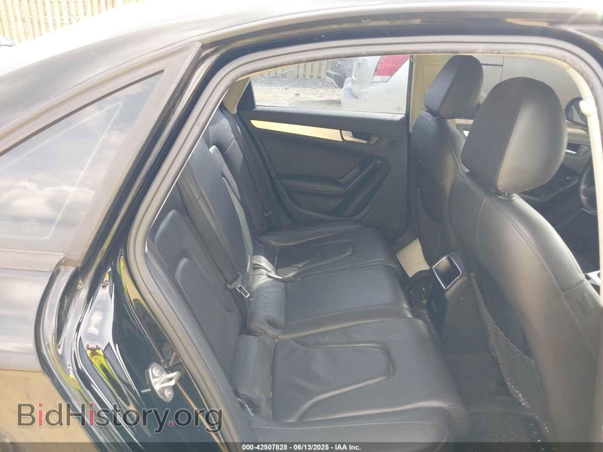 2011 AUDI A4 - VIN: WAUAFAFLXBN046819 - Фото 8