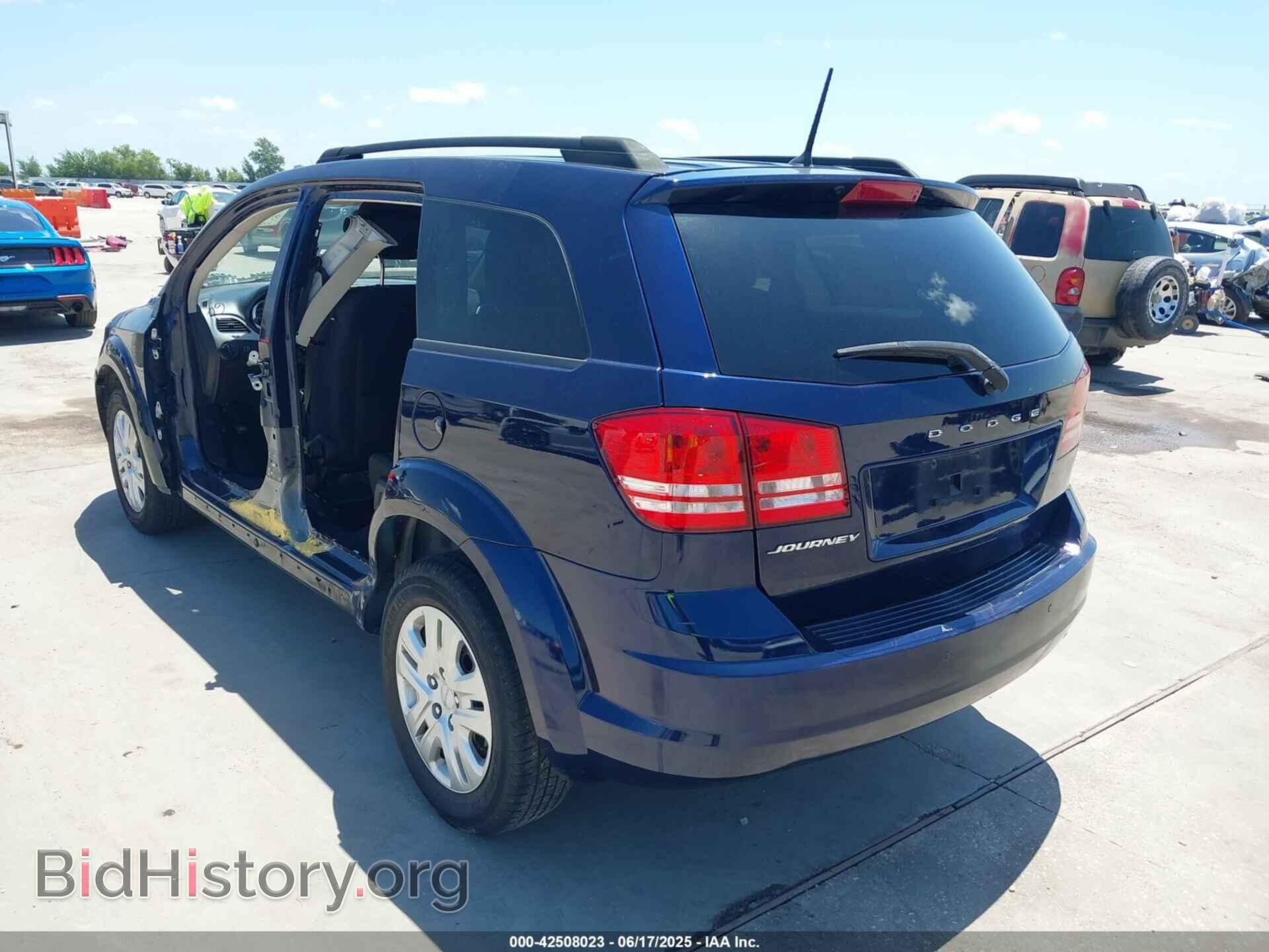 2020 DODGE JOURNEY - VIN: 3C4PDCAB6LT226474 - Фото 3